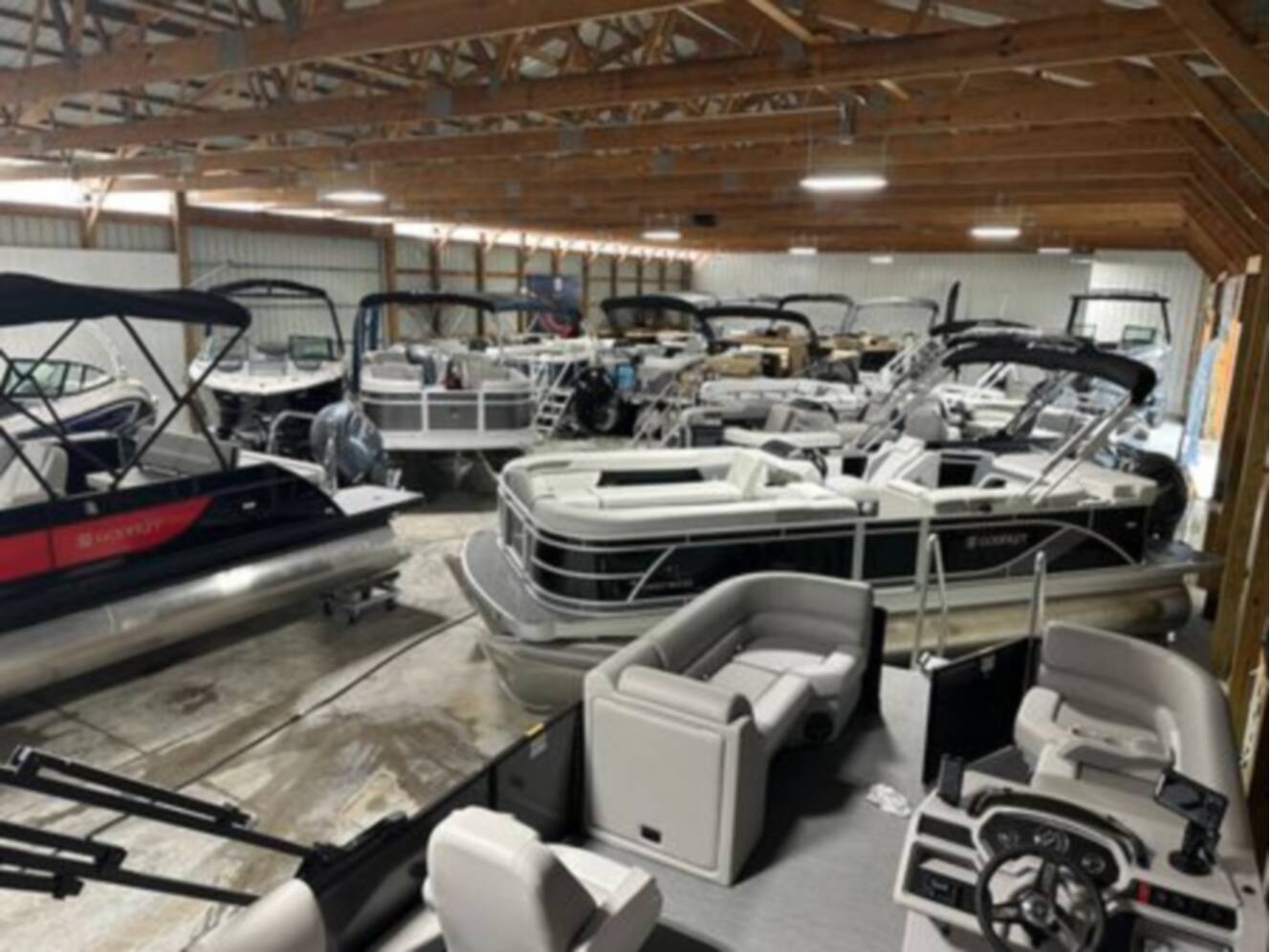 A photo of this 2025 Godfrey Pontoons XPERIENCE LOUNGE
