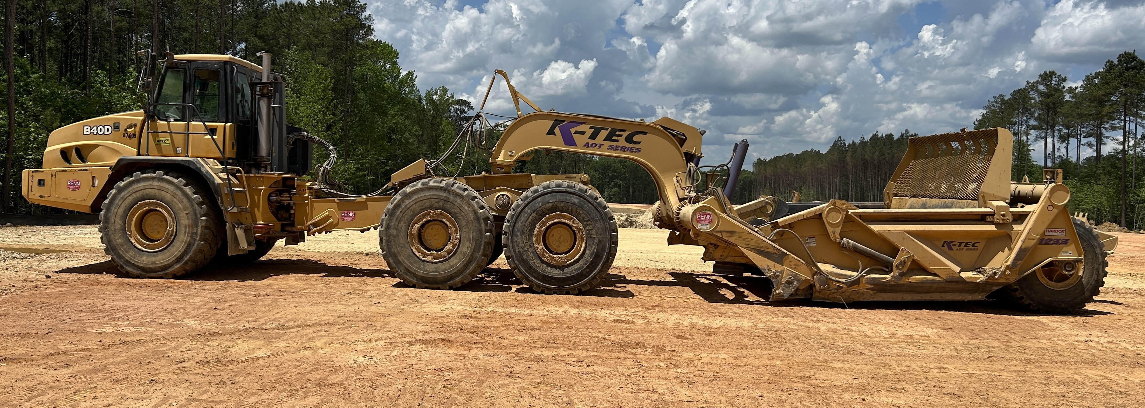 2016 K-TEC 1233 ADT with Bell B40D Truck in Reidsville, NC