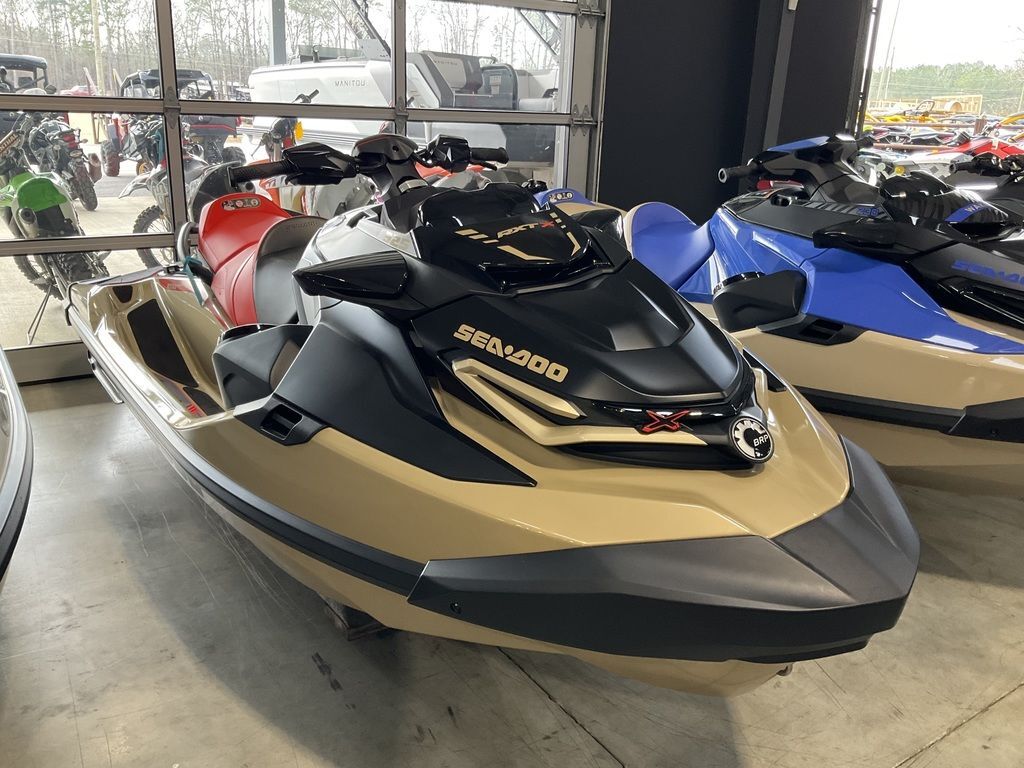 2025 Sea-Doo RXT-X 325 Metallic Tan / Lava Red Premium in hamilton AL