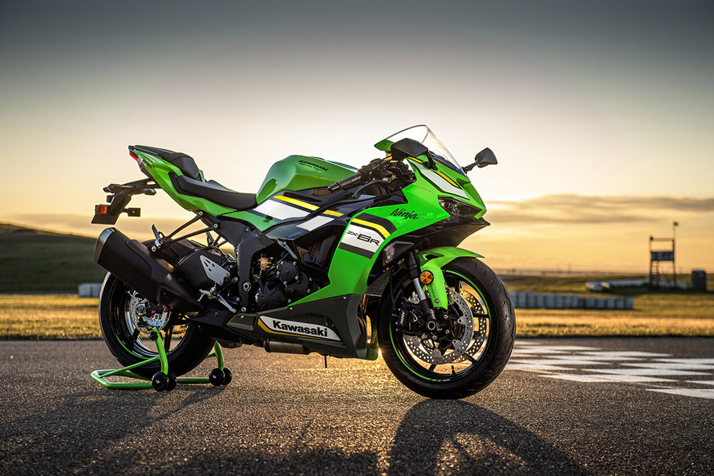 New Lime Green Kawasaki Ninja ZX-14R Abs Motorcycles For