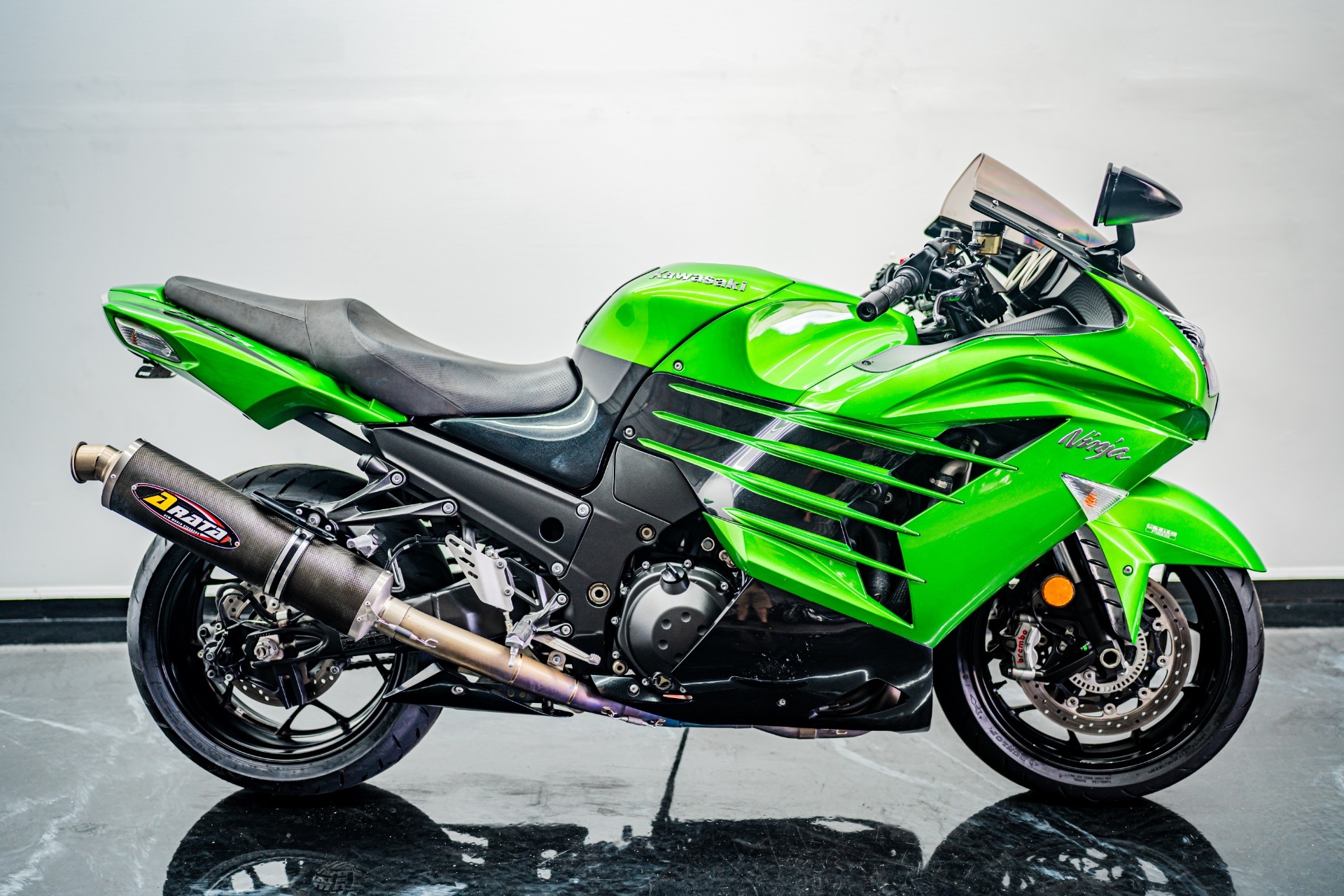 Used Green Yamaha Stryker Bullet Cowl Motorcycles For Sale