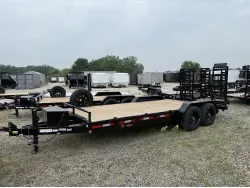 2026 QUALITY STEEL AND ALUMINUM PRODUCTS 83x18 14000 GVWR EQUIPMENT TRAILER