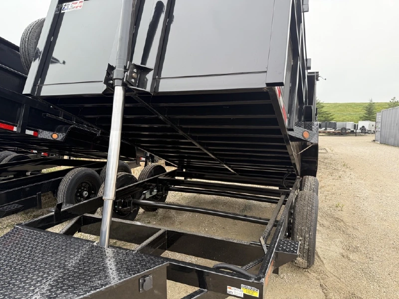 2026 QUALITY STEEL AND ALUMINUM PRODUCTS 83x14 Dump Trailer 14000 gvwr