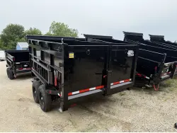 2026 QUALITY STEEL AND ALUMINUM PRODUCTS 83x14 Dump Trailer 14000 gvwr