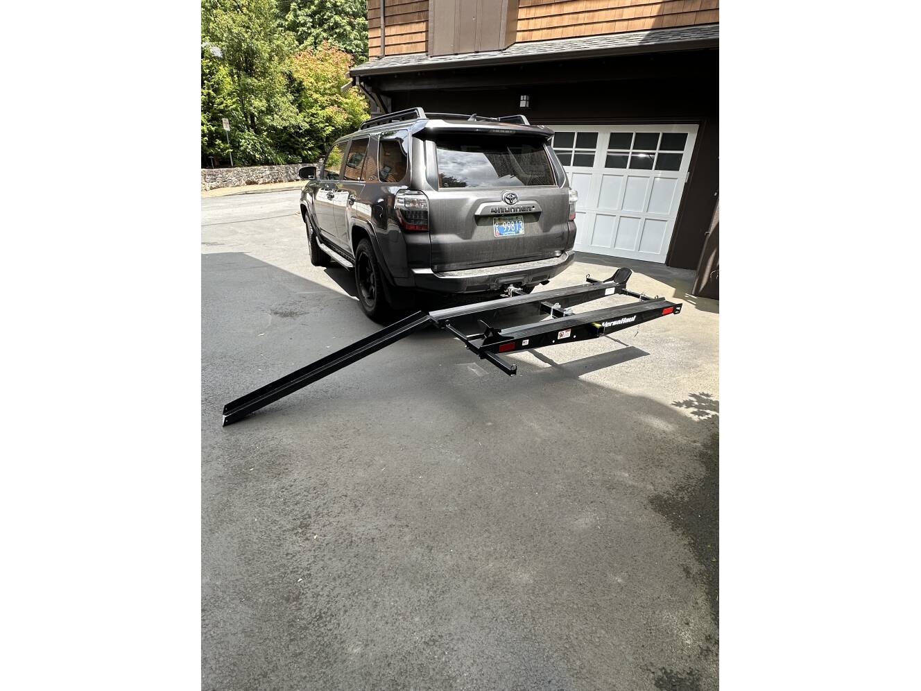 A photo of this 2023 Versa Haul MOTORCYCLE CARRIER