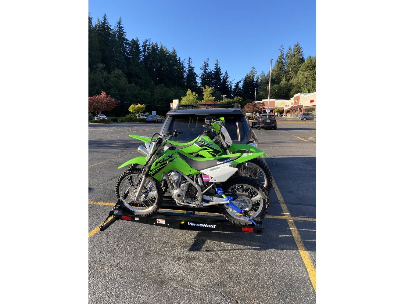 A photo of this 2023 Versa Haul MOTORCYCLE CARRIER