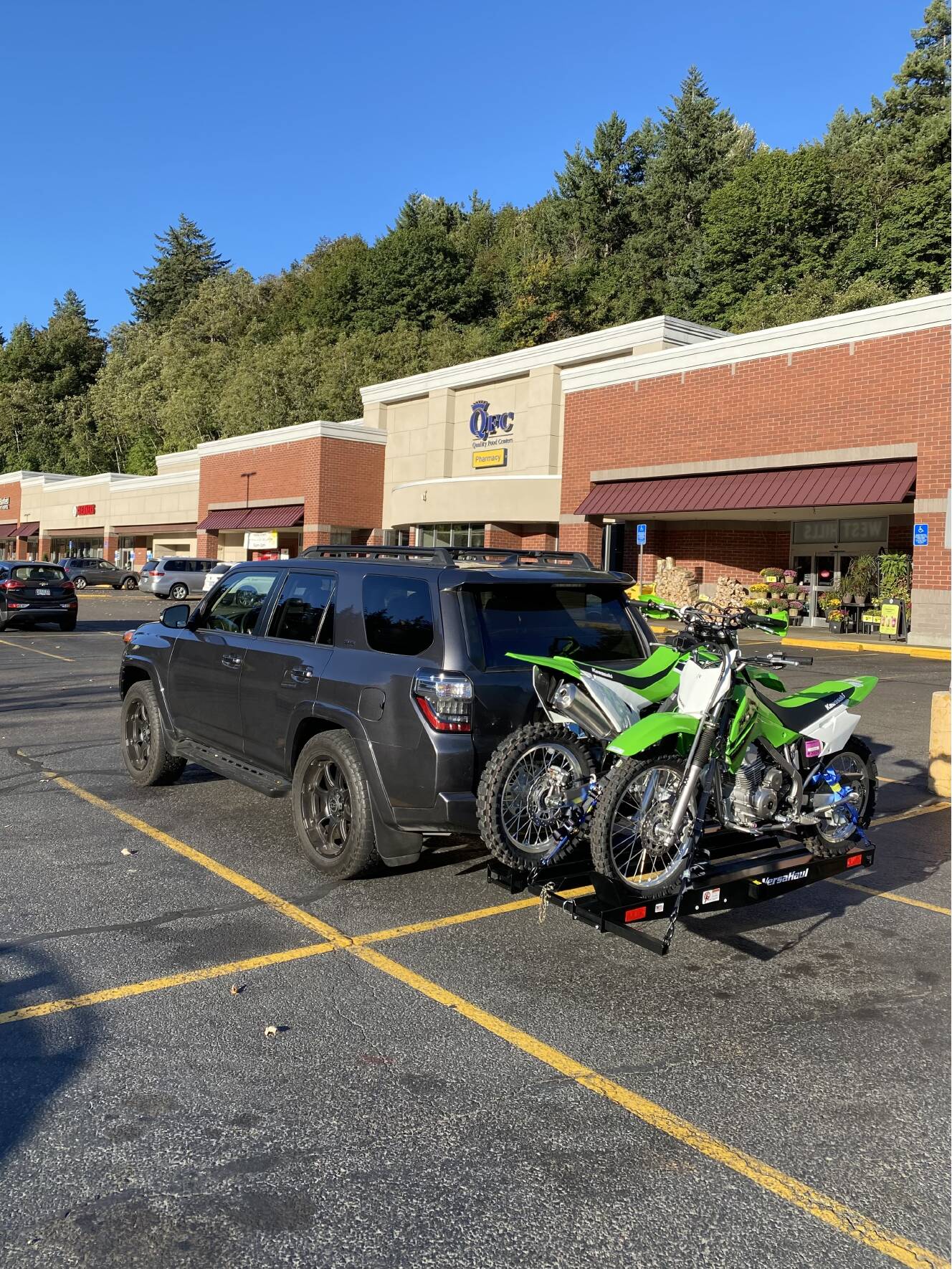 A photo of this 2023 Versa Haul MOTORCYCLE CARRIER