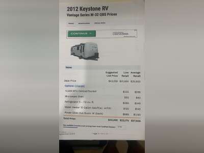 Keystone Vantage RVs For Sale near Saint Paul, MN - RV Trader