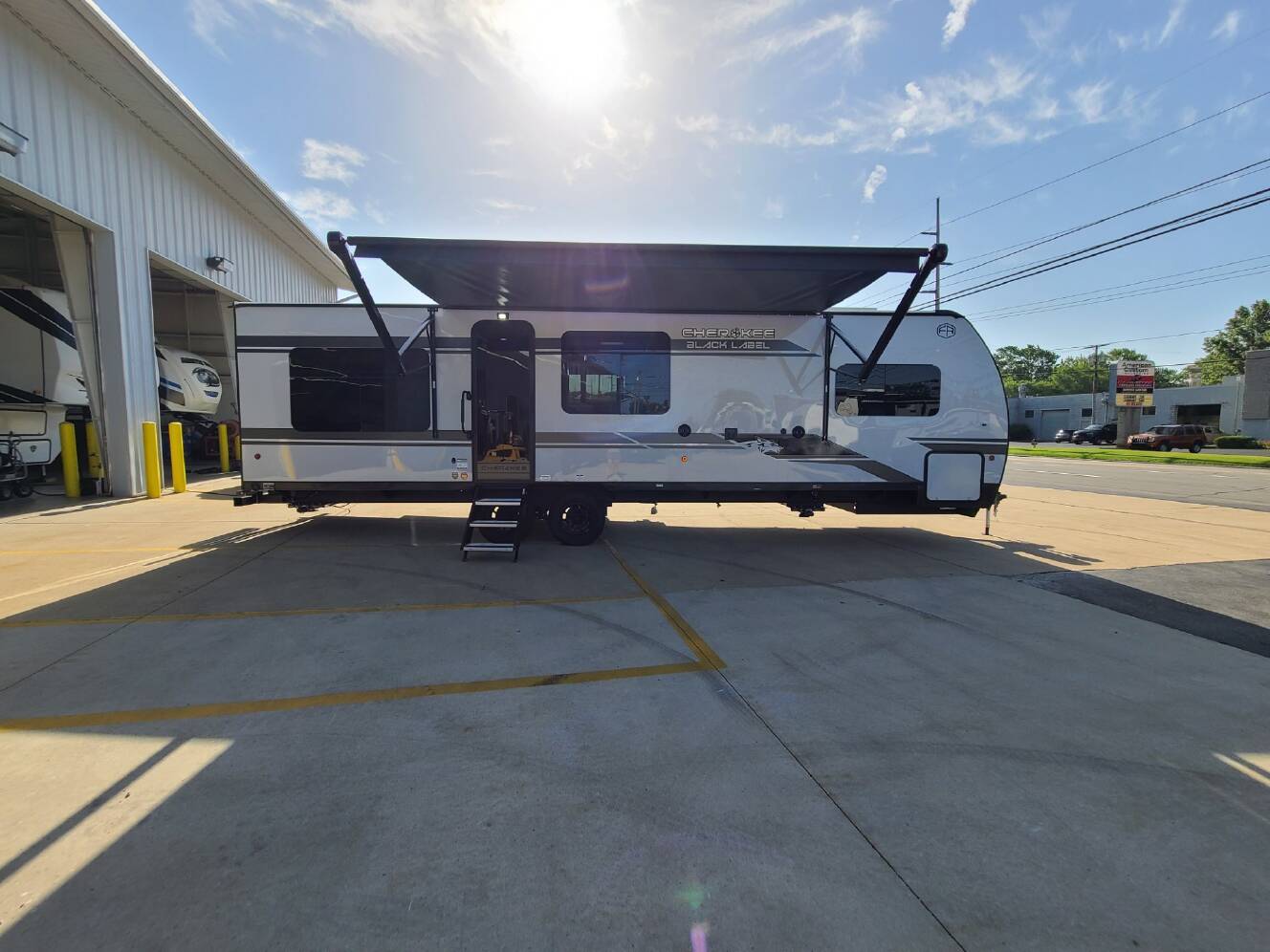 A photo of this 2026 Forest River Cherokee Grey Wolf 27LHBL