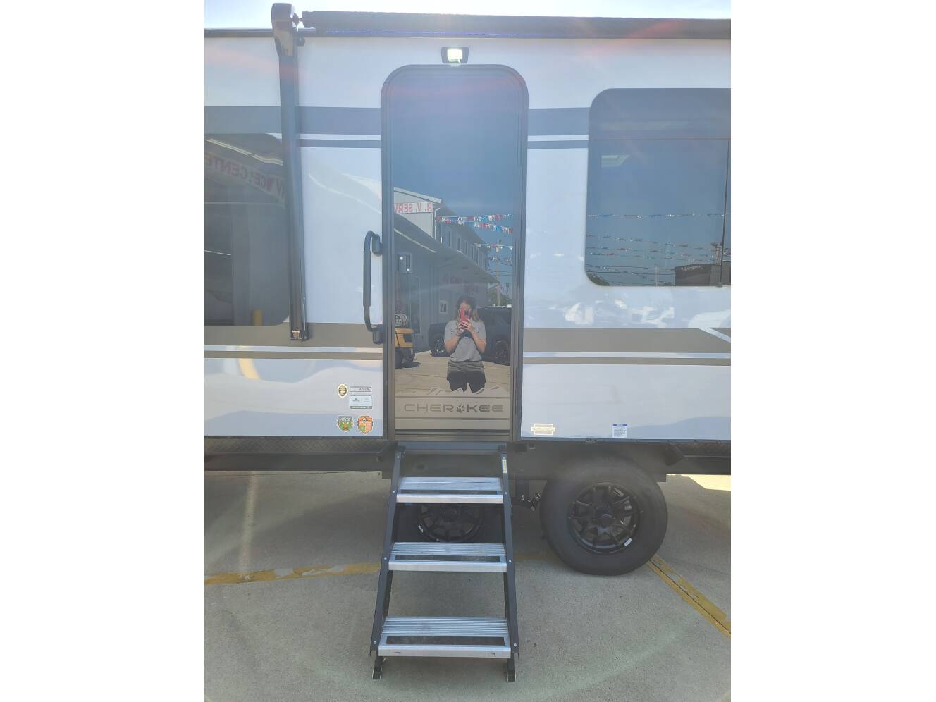 A photo of this 2026 Forest River Cherokee Grey Wolf 27LHBL