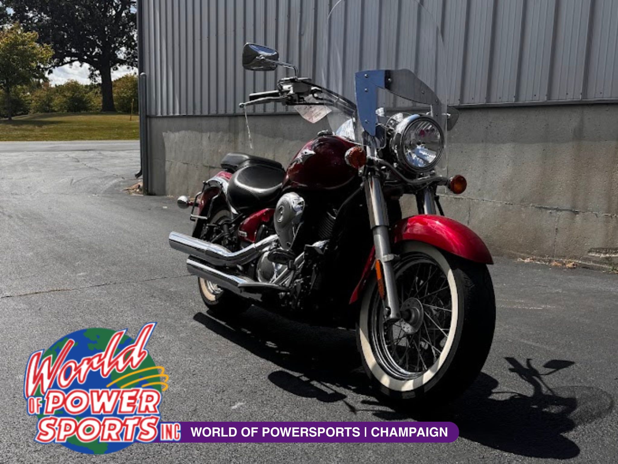 Red Kawasaki Vulcan Vaquero custom Motorcycles For Sale