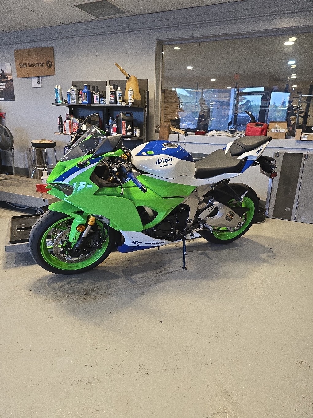 150㎝グリーン KAWASAKI Ninja ZX-25R ライムグリーン×エボニー｜株式会社 青島