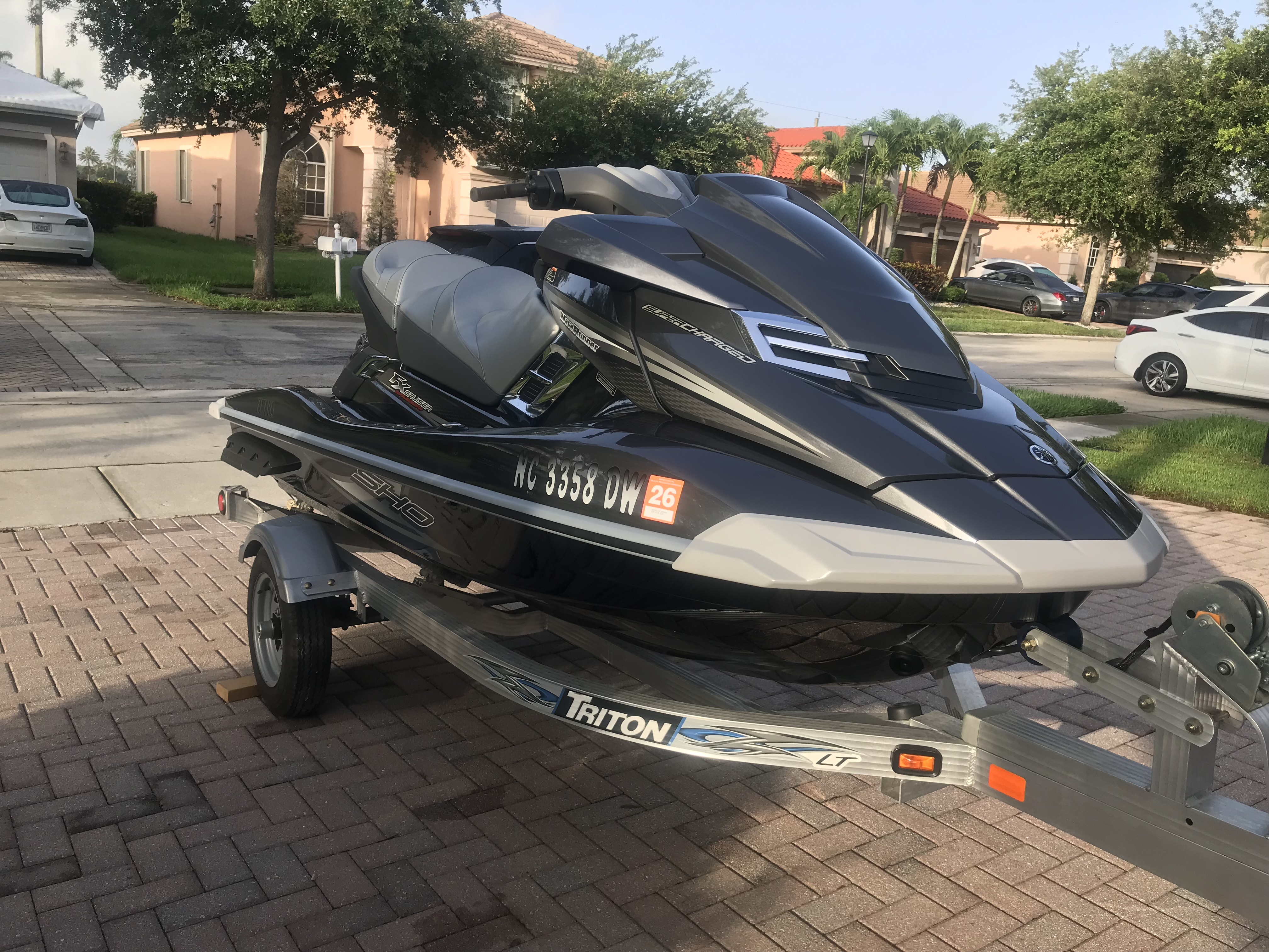 広島発　ヤマハ FX Cruiser SHO 　ＦＺＳ　ＦＺＲ ヘッドアッセン売り切り YAMAHA FX Cruiser SVHO '16 OEM ENGINE Used [Y7815-00