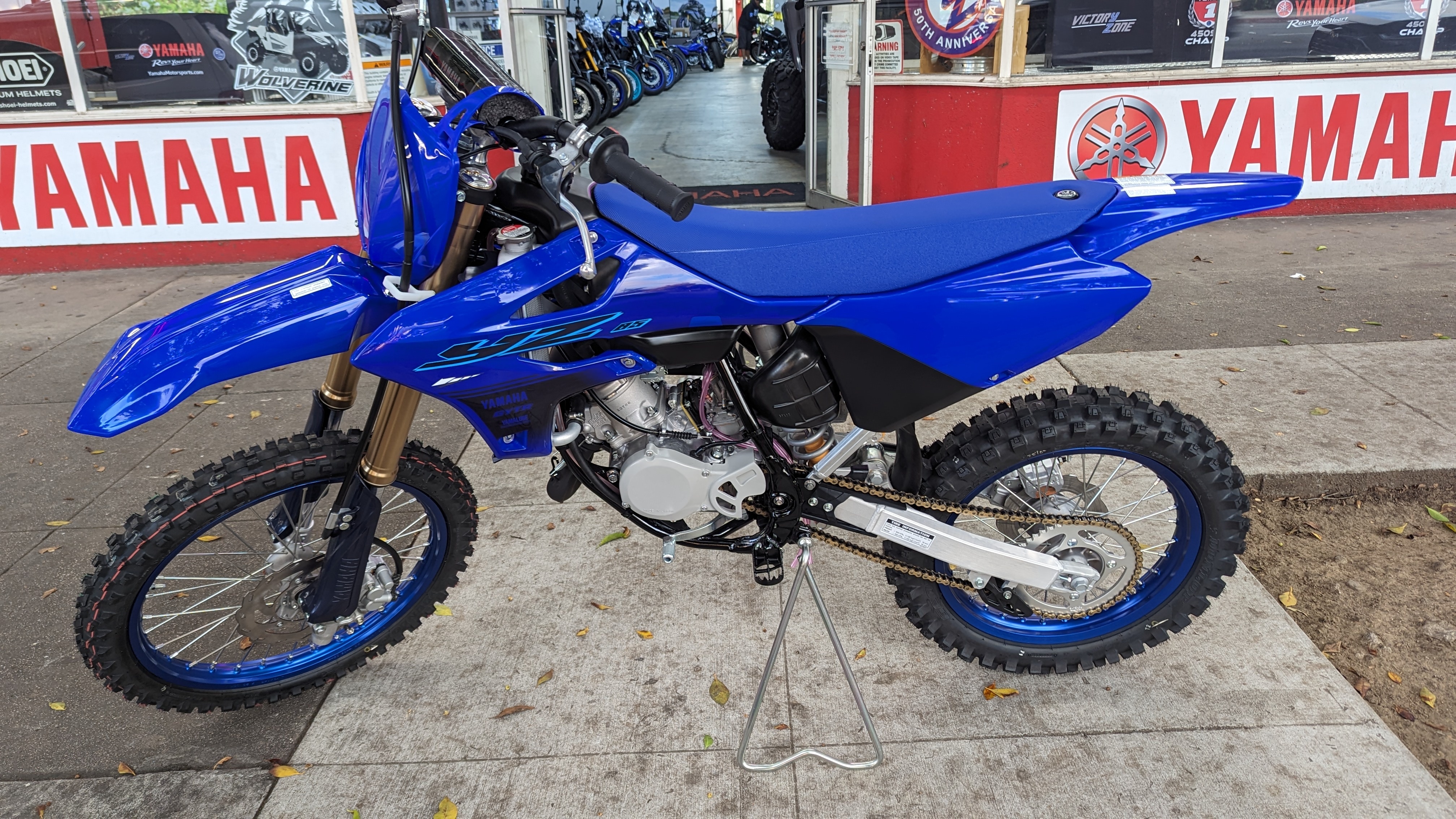 2024 ヤマハYZ85LW ラージホイール　前後リム　新車外し 値頃 2024 新車外し 前後リム ラージホイール ヤマハYZ85LW
