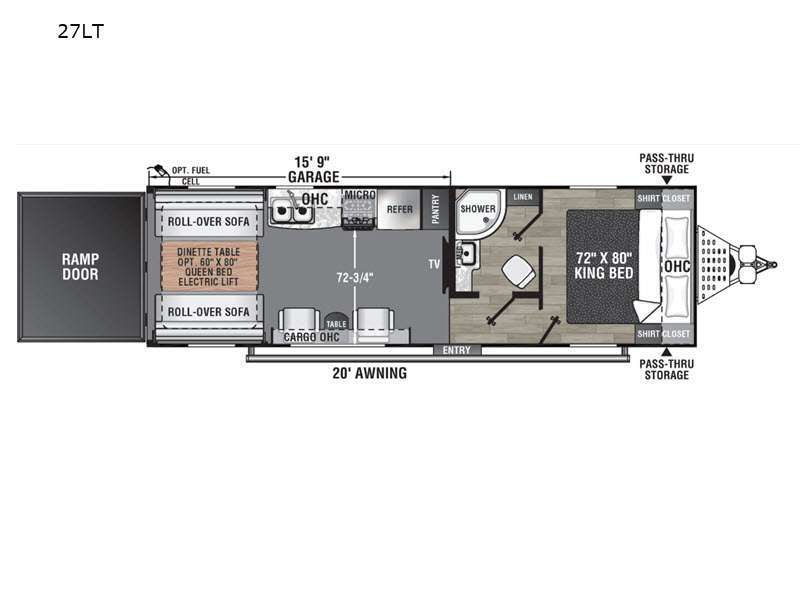 2022 Coachmen RV adrenaline 27lt