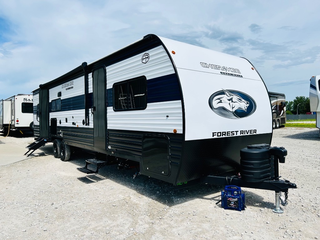 洋書 Web Communities Forest River RV Cherokee Grey Wolf 29QB Travel Trailer For Sale