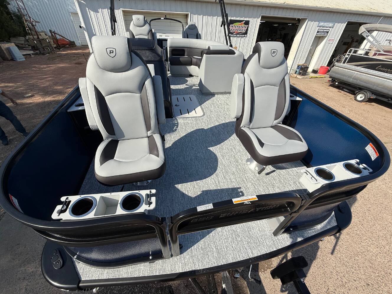 A photo of this 2026 Premier 230 SUNSATION Angler 4pt