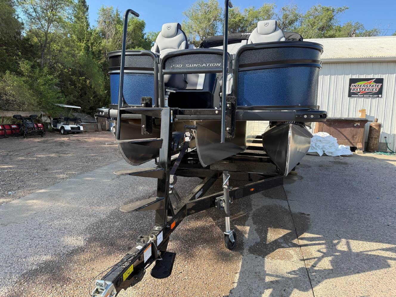 A photo of this 2026 Premier 230 SUNSATION Angler 4pt