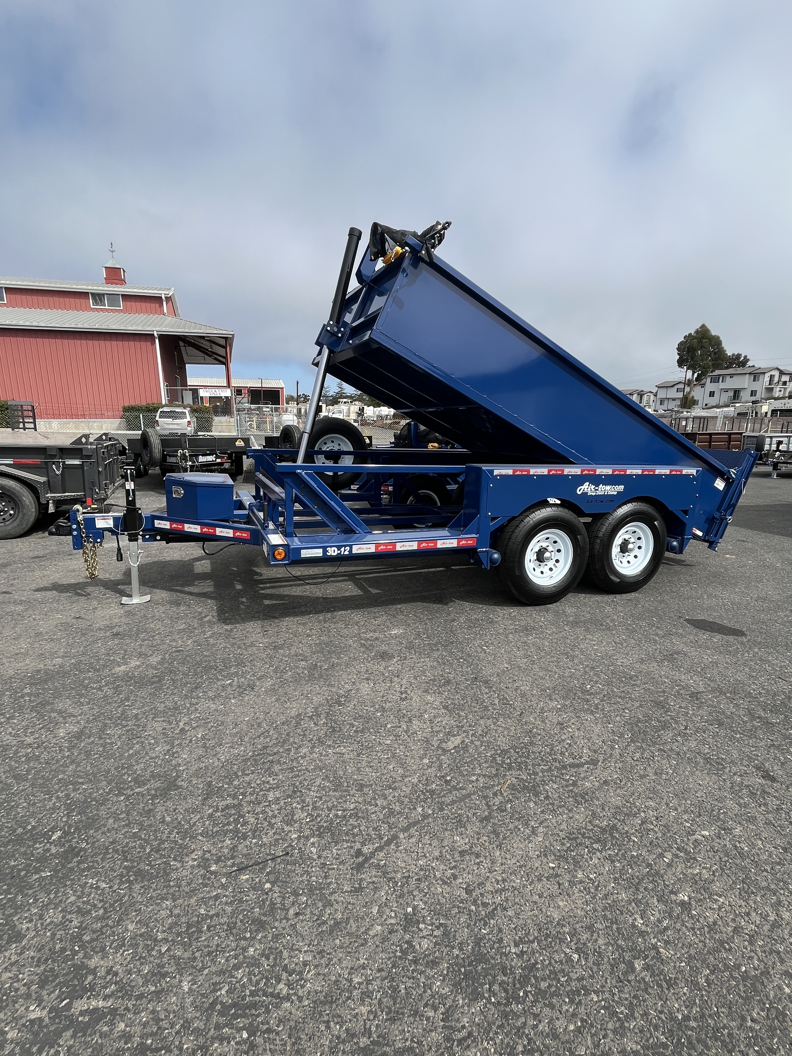 2025 AIR-TOW 3D12 6x12 DROP DECK & DUMP TRAILER in Arroyo Grande, CA