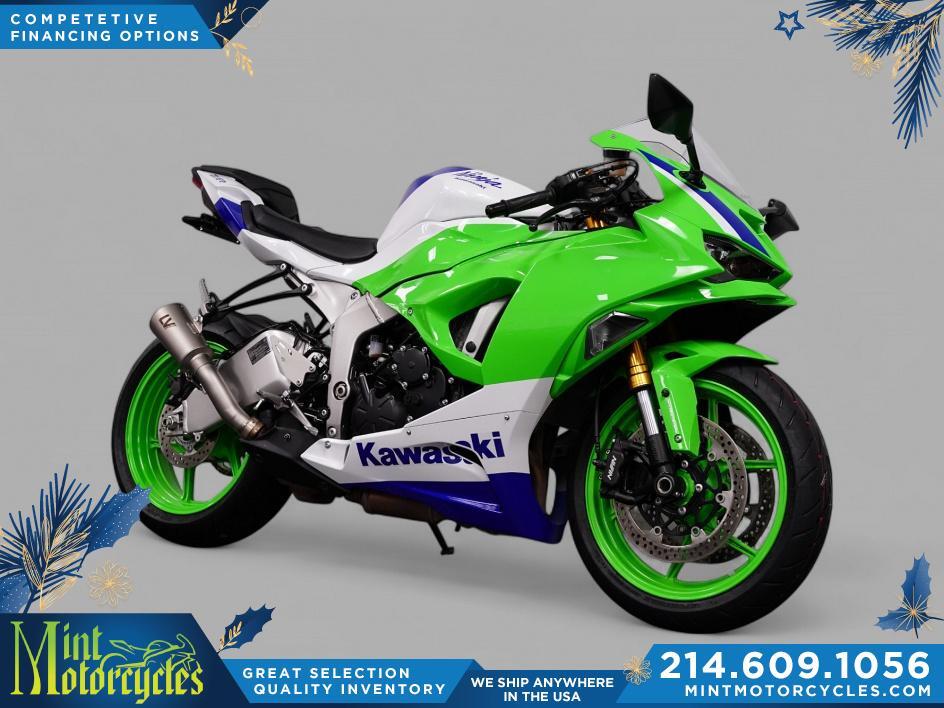 Used 2024 Kawasaki Ninja ZX-6R 40TH Anniversary ZX-2R For