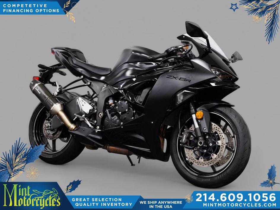 Black 2024 Kawasaki Ninja ZX-4RR Motorcycles For Sale