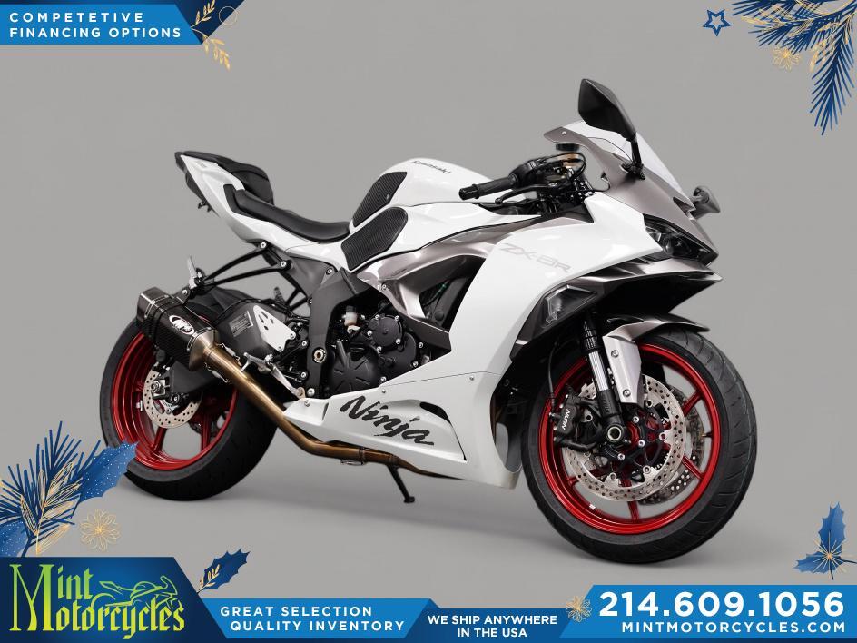 ベース White 2024 Kawasaki Ninja Zx 6R Motorcycles For Sale - Cycle