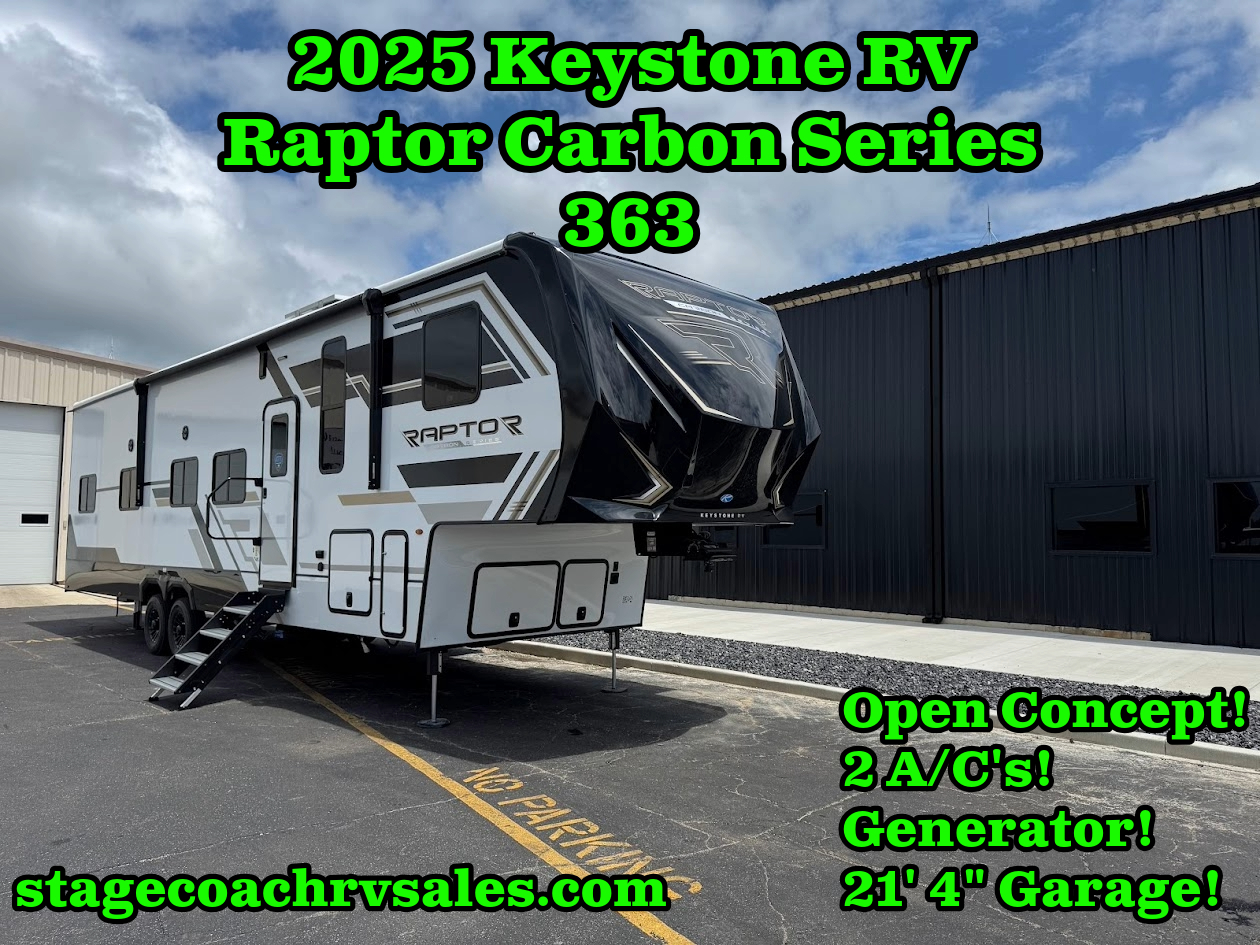 2025 Keystone RAPTOR CARBON SERIES (FIFTH WHEEL) 363 in peru IN
