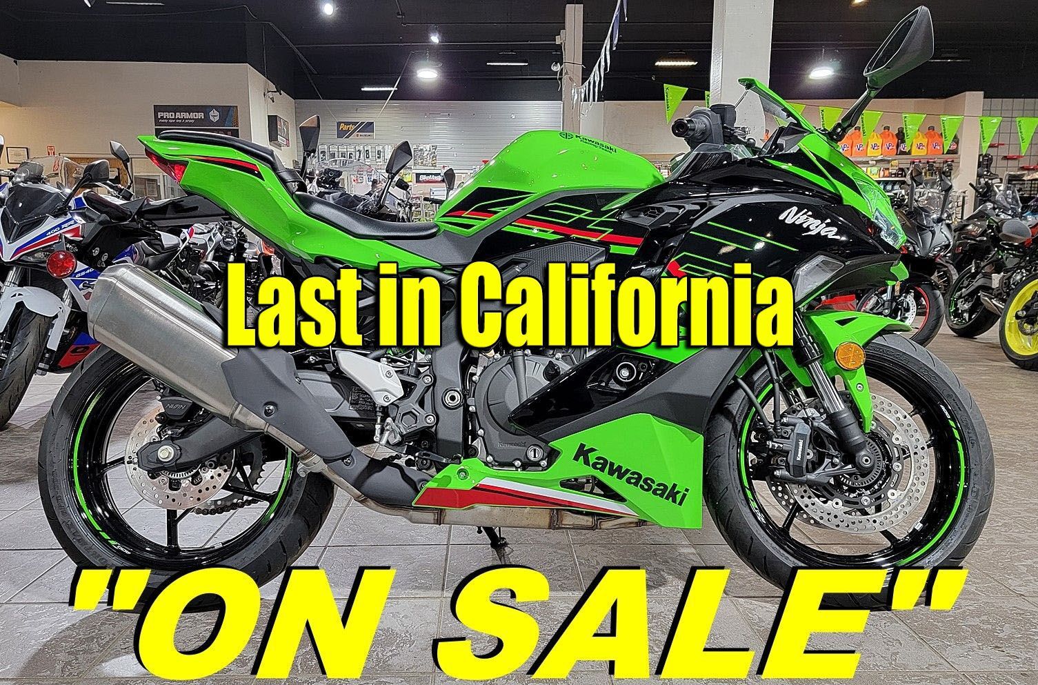 KEN Green Kawasaki Ninja ZX-4RR Motorcycles For Sale in Missouri