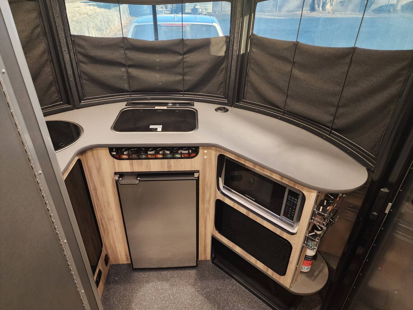 A photo of this 2021 Airstream Basecamp 16X