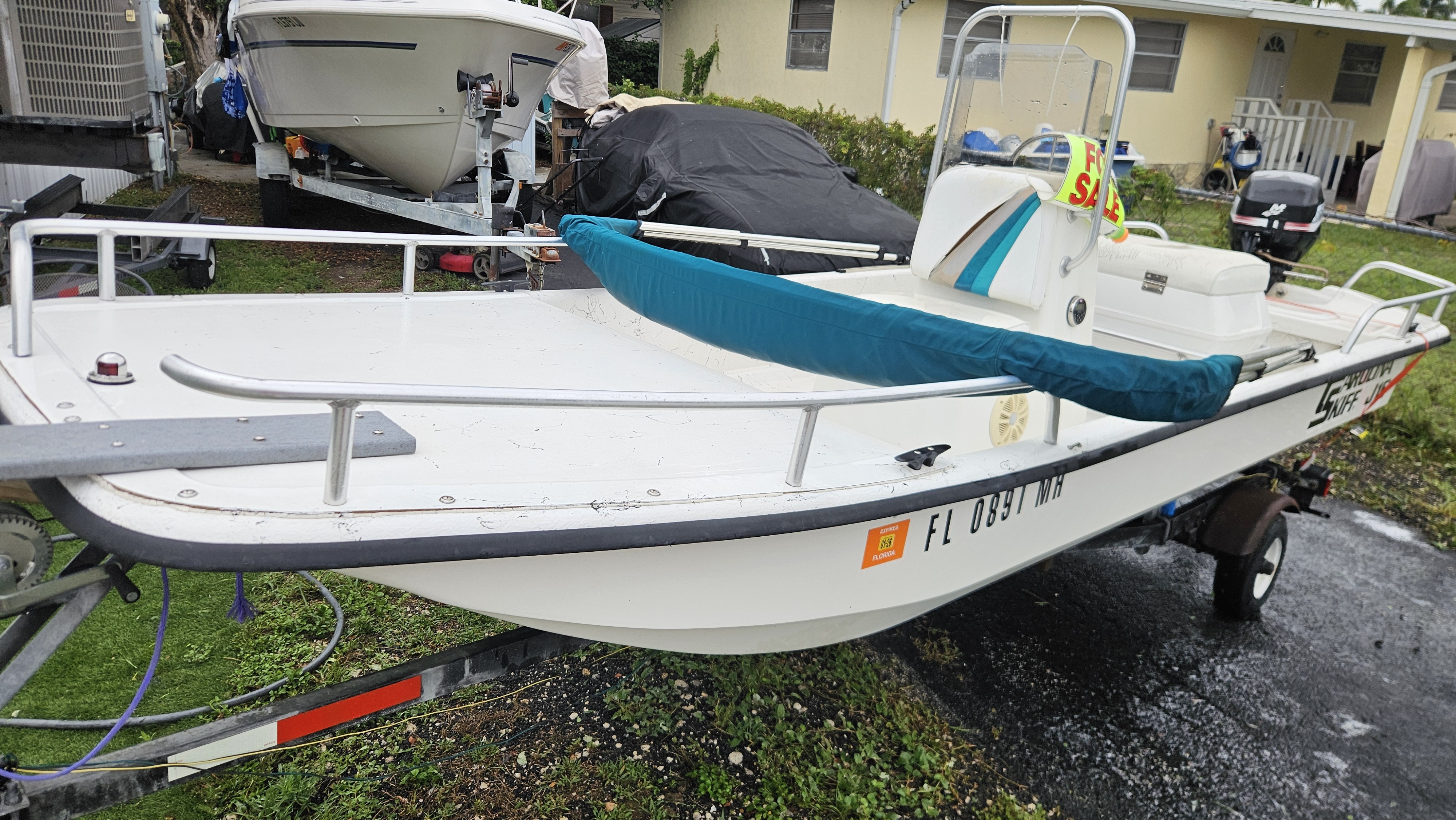 2004 Carolina Skiff 16j in boca raton FL
