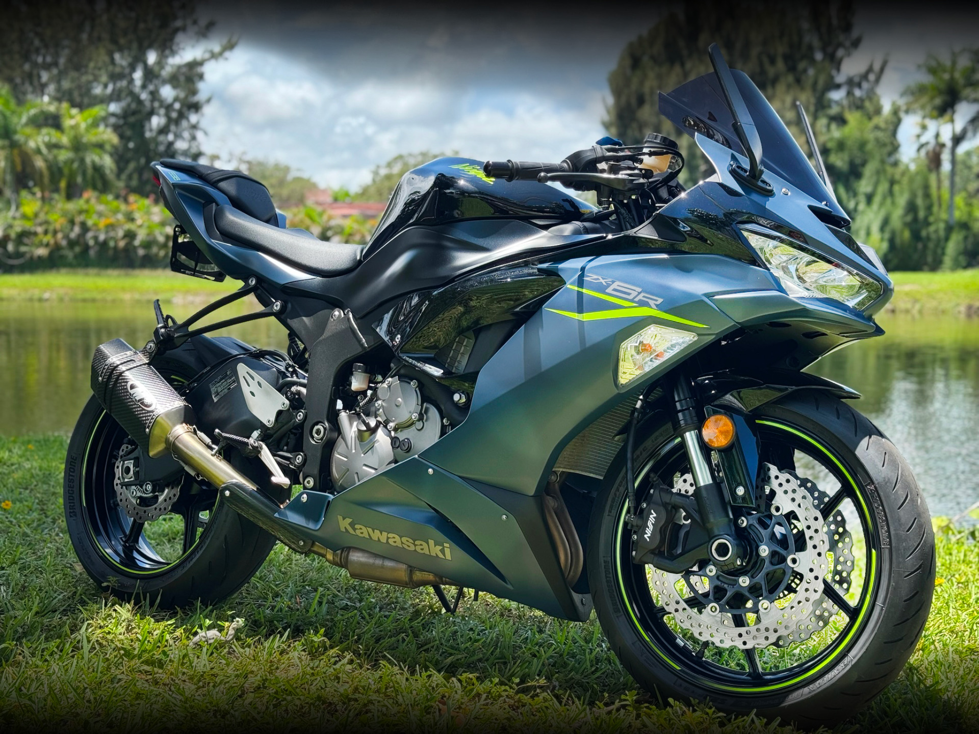 R Rear Tail Fairing For Kawasaki 03-04 Ninja ZX-6R #13051