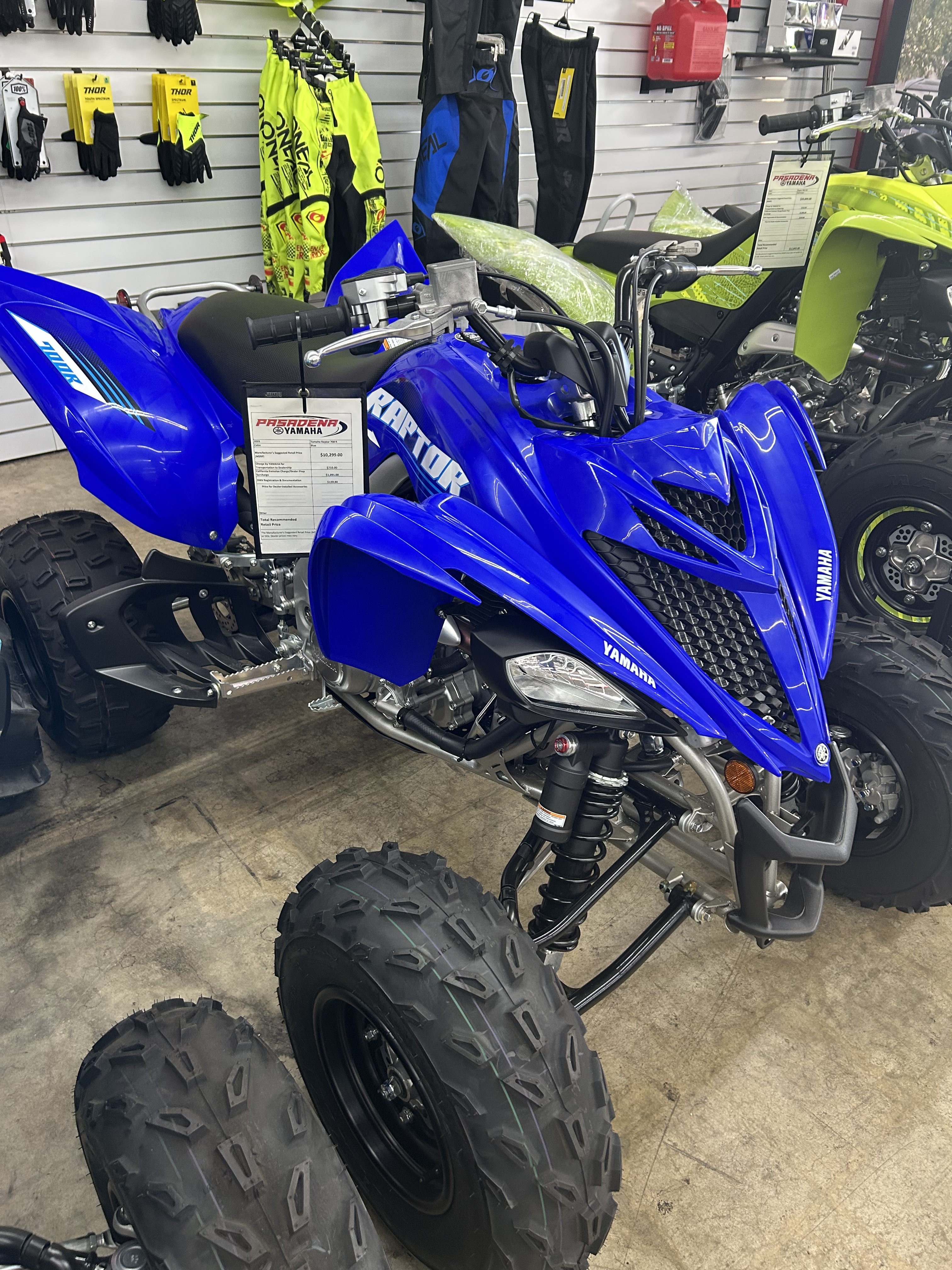 Blue Yamaha Raptor 350 Four Wheelers For Sale - ATV Trader