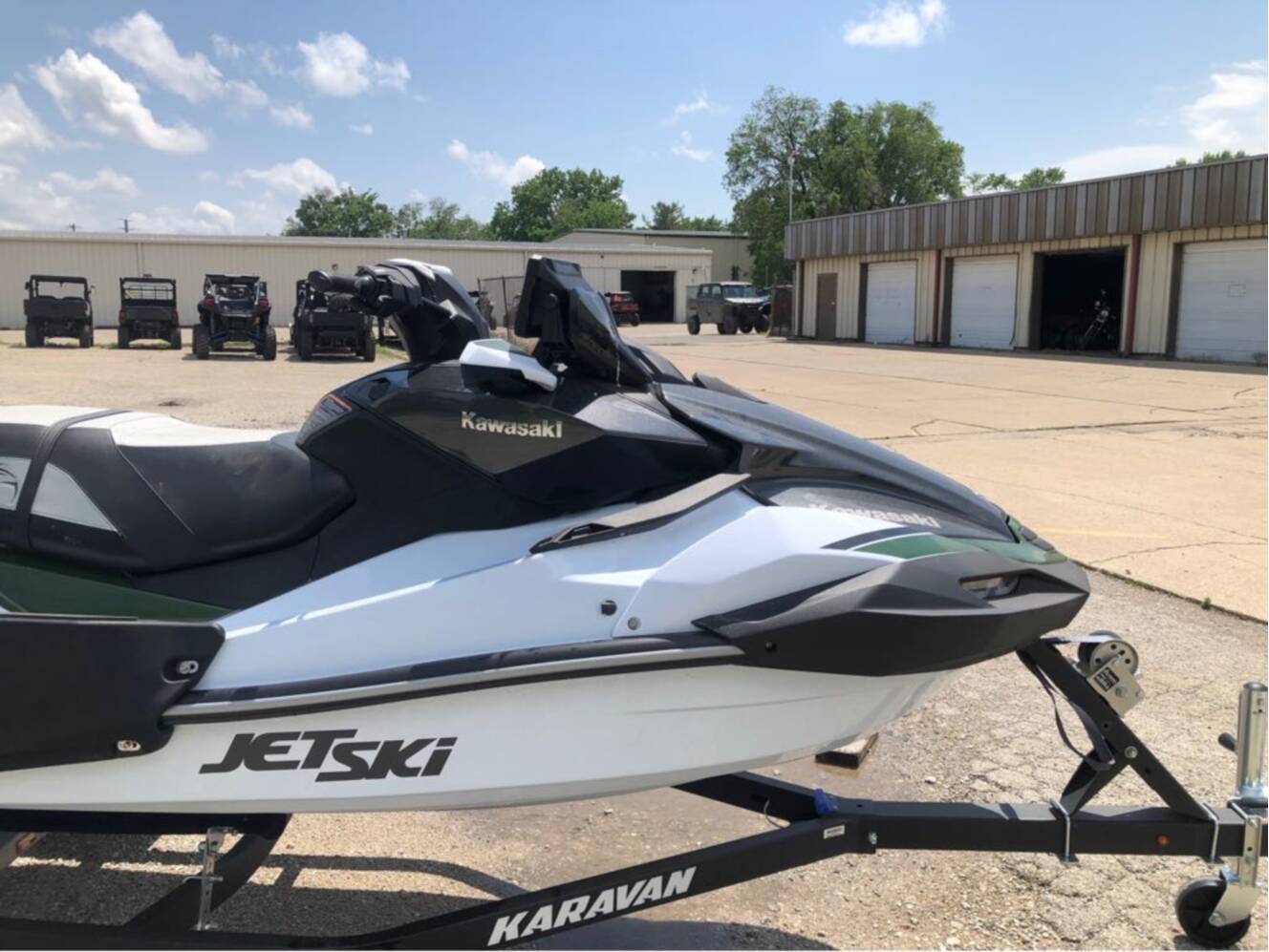 A photo of this 2025 Kawasaki ULTRA 160 LX-S ANGLER