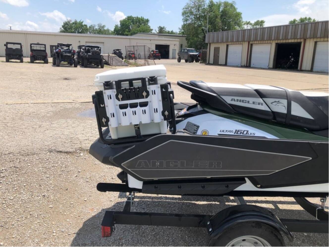 A photo of this 2025 Kawasaki ULTRA 160 LX-S ANGLER