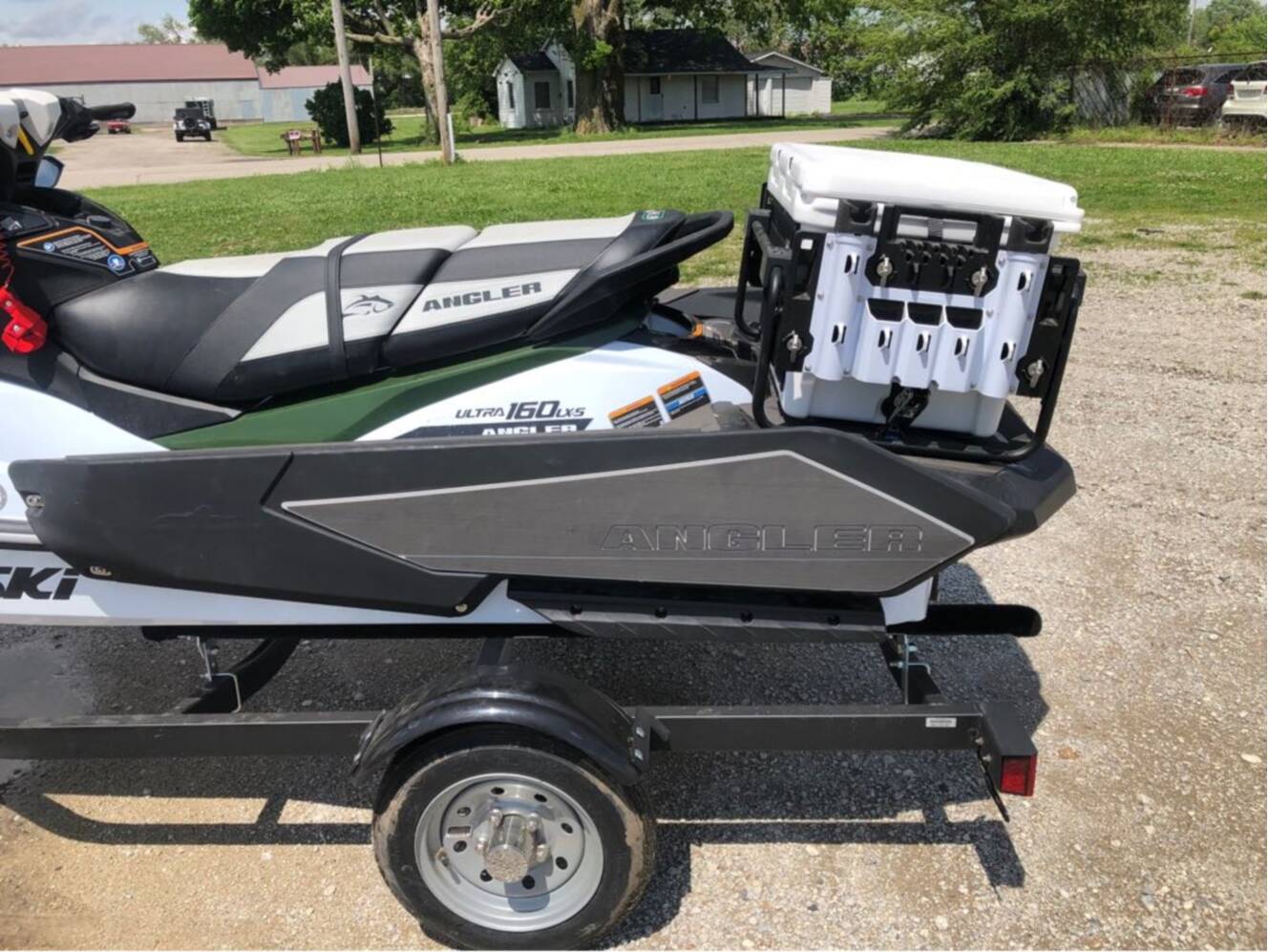 A photo of this 2025 Kawasaki ULTRA 160 LX-S ANGLER