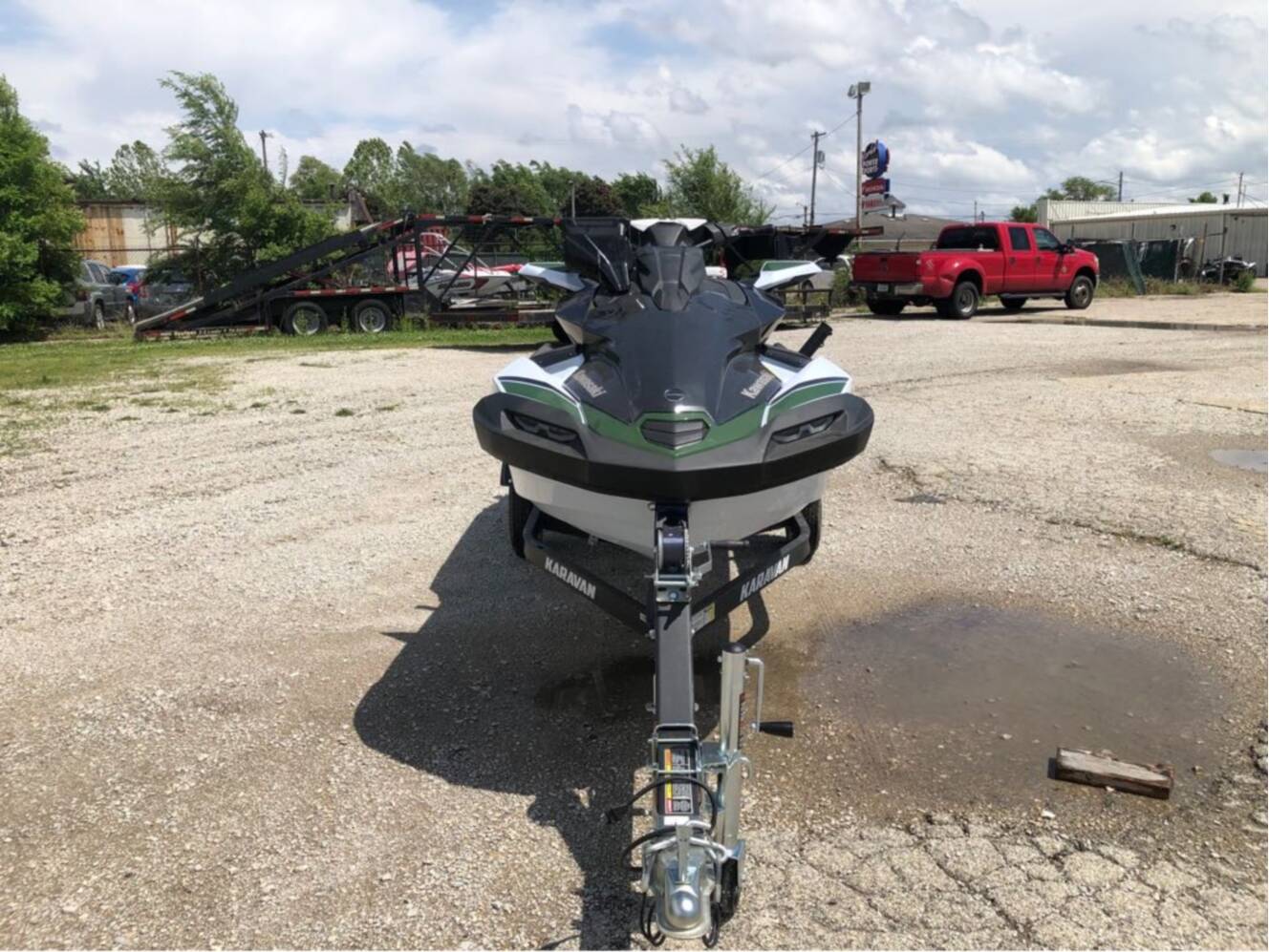 A photo of this 2025 Kawasaki ULTRA 160 LX-S ANGLER