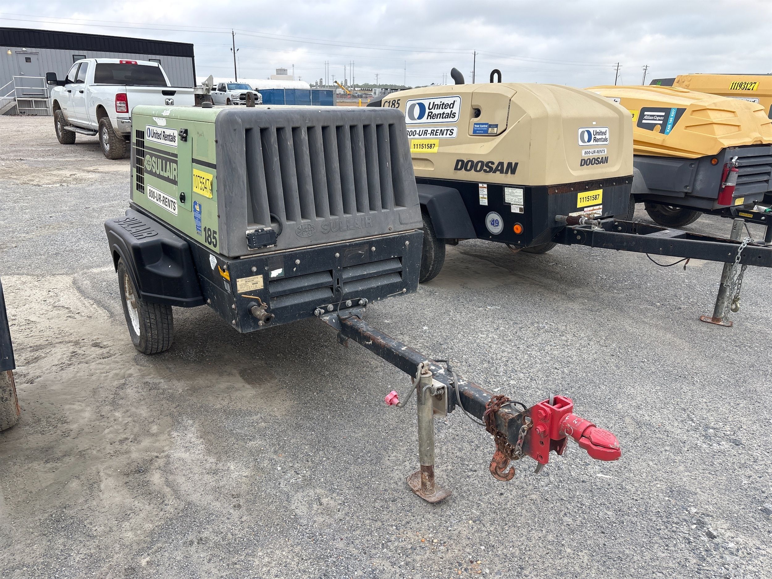 2018 SULLAIR 185DPQ-KU-T3 Air Compressor in Foley, AL