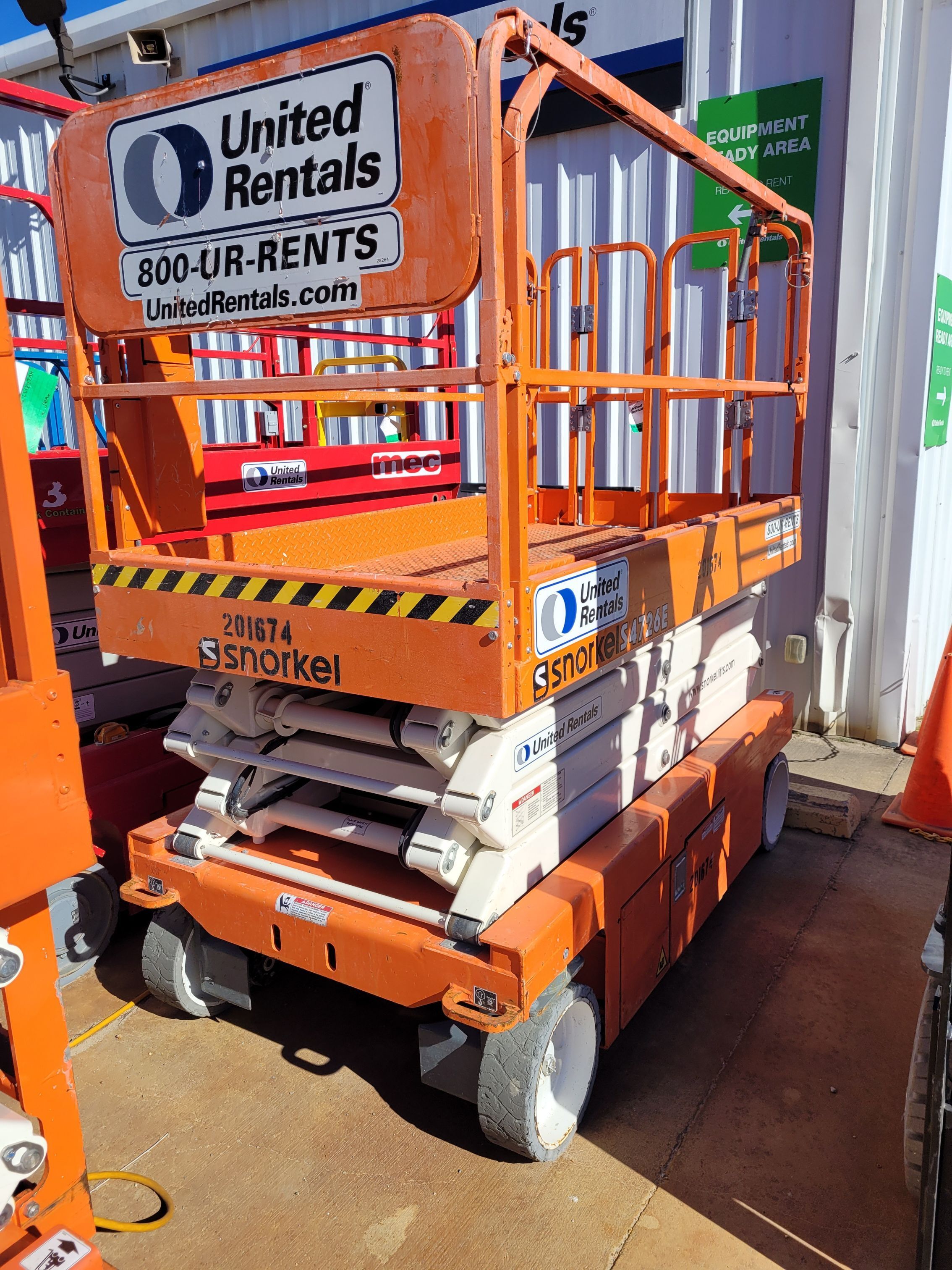 2018 SNORKEL S4726E Scissor Lift in Plano, TX