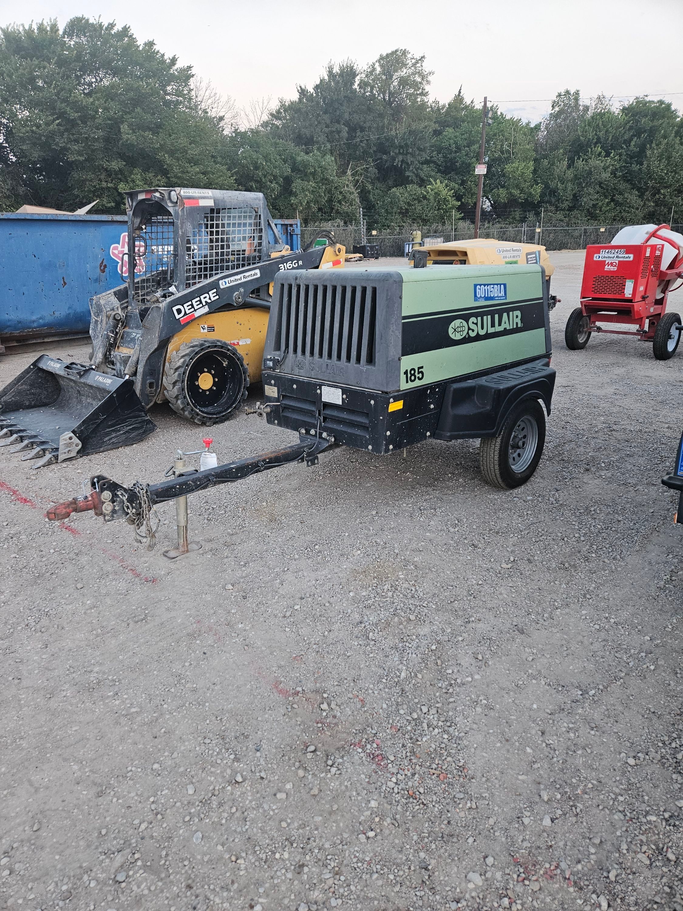2018 SULLAIR 185DPQ-KU-T3 Air Compressor in Plano, TX