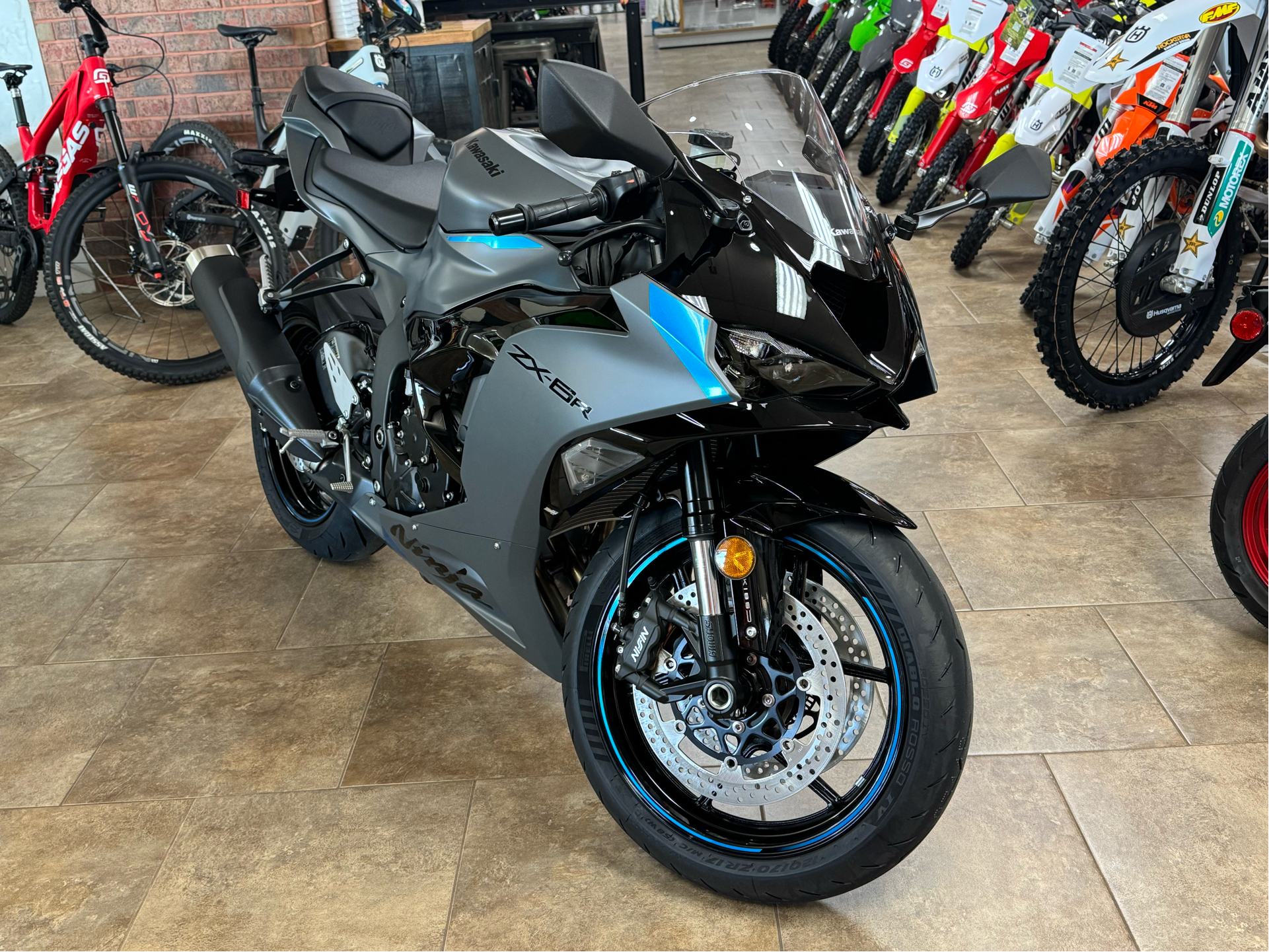  Puig Race Side Downforce Spoilers Wings Gloss Black Kawasaki