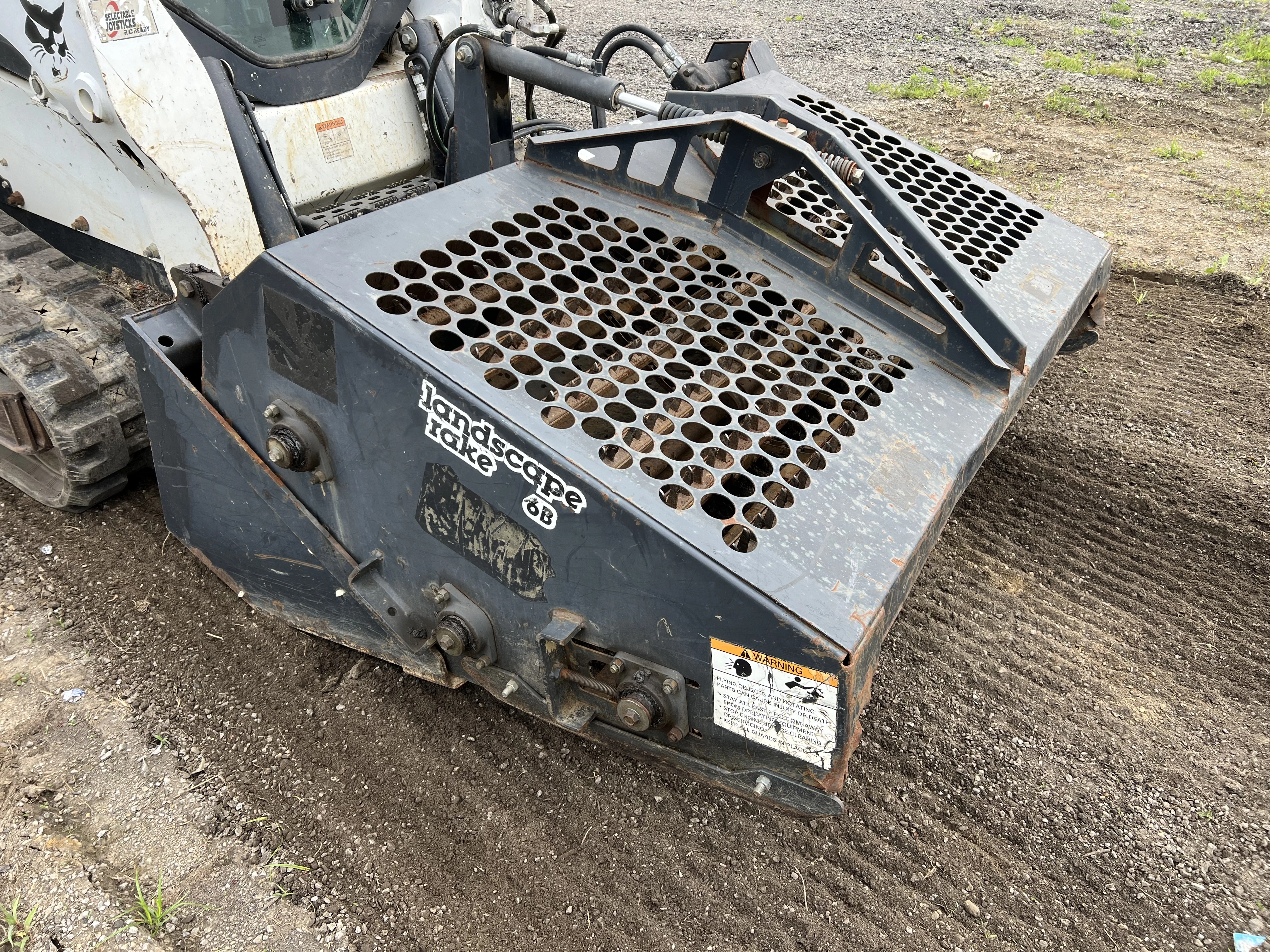 Bobcat Landscape Rake Equipment For Sale - Bobcat Landscape Rake ...