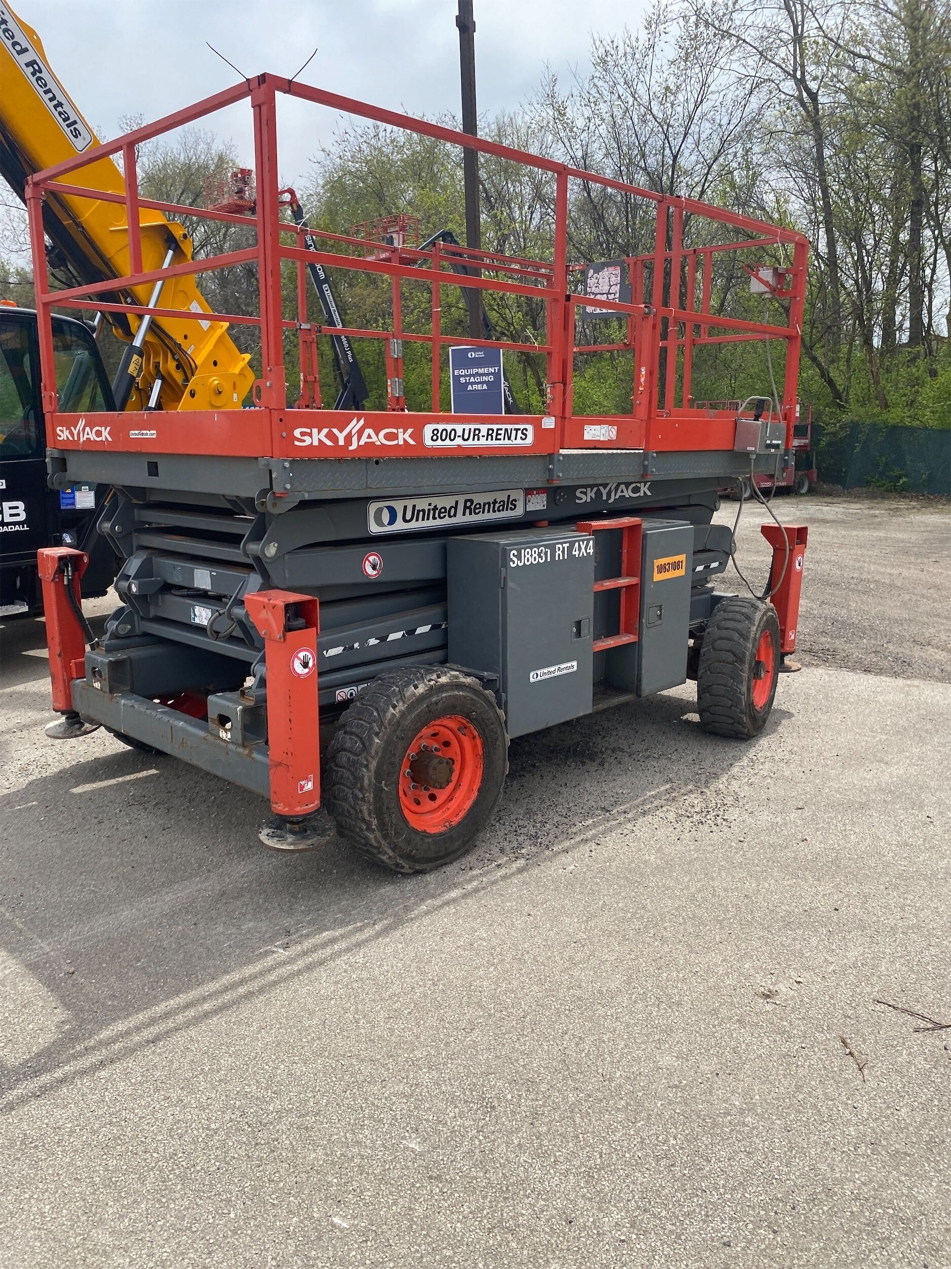 2018 SKYJACK SJ8831RT Rough Terrain Scissor Lift in Fort Wayne, IN