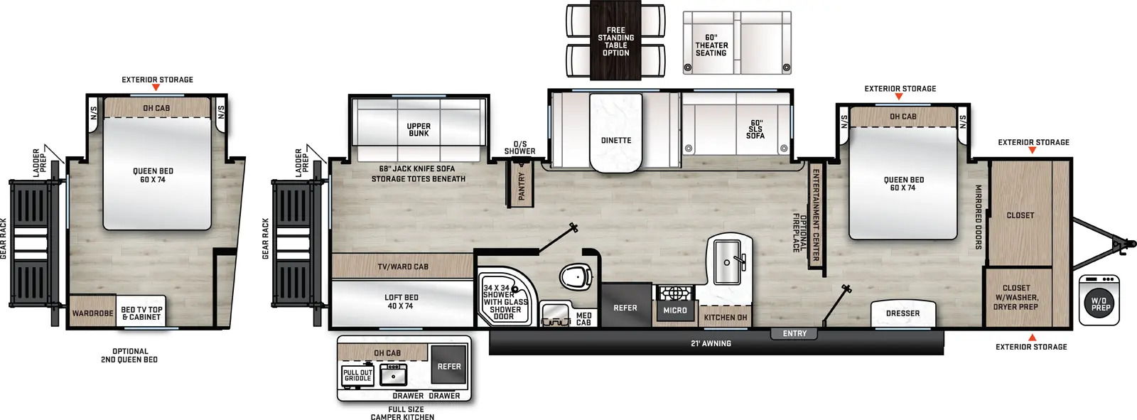 2026 Coachmen RV catalina 343bhtsle