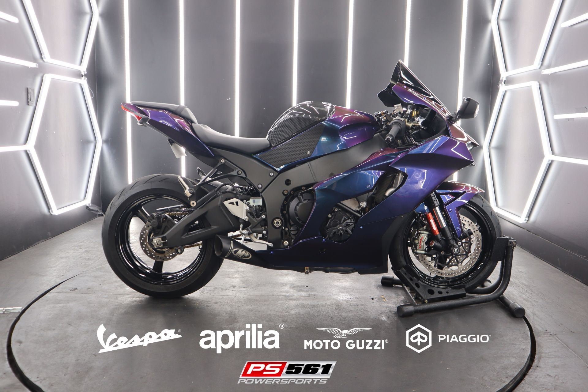 グリーン＆ラベンダー10 Used Green Kawasaki Ninja Zx 10R Motorcycles For Sale
