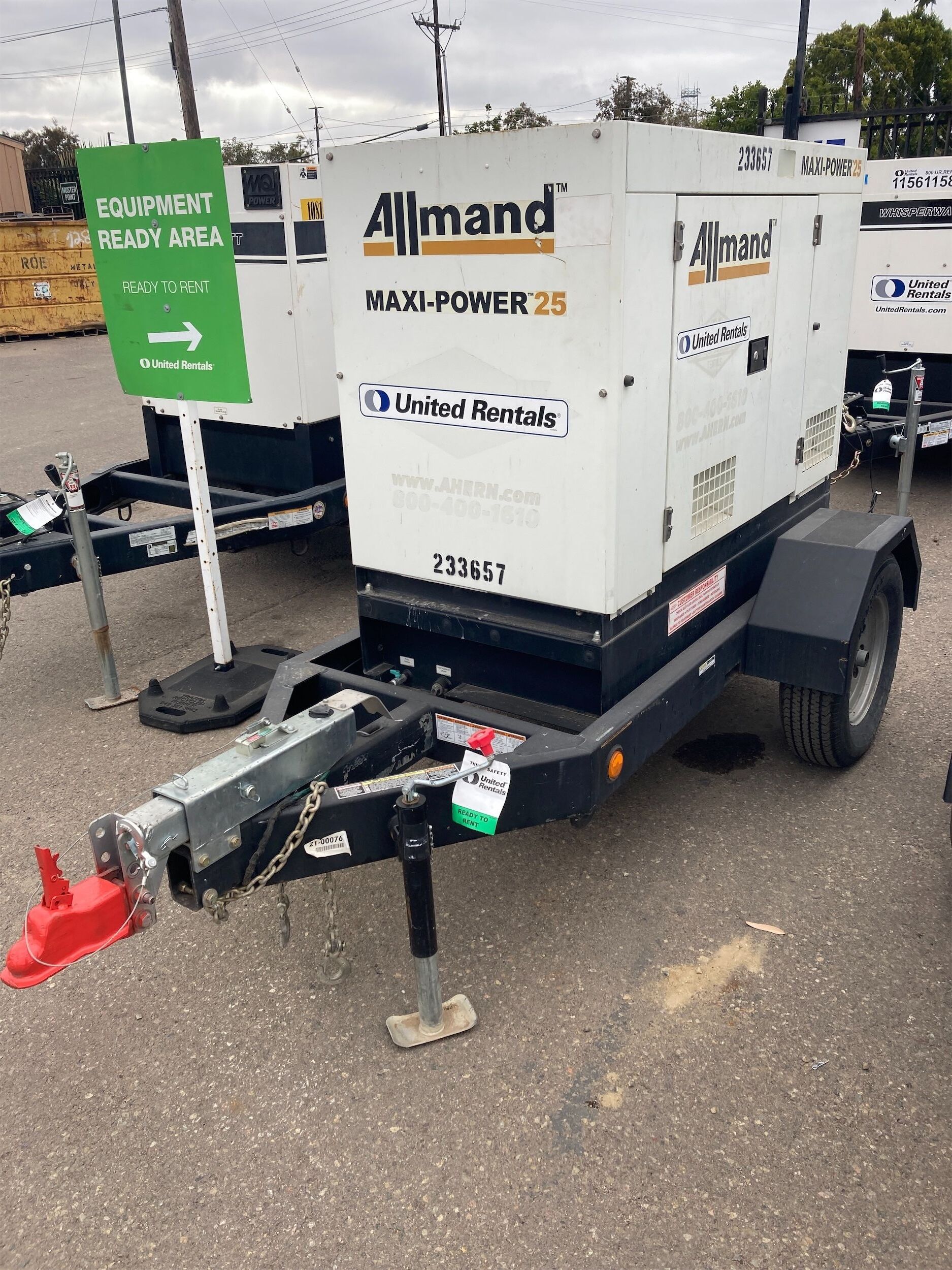 2019 ALLMAND MP25 Diesel Generator in San Diego, CA