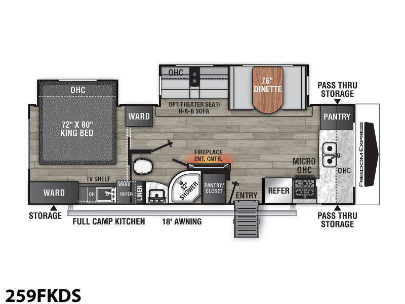 2022 Coachmen FREEDOM EXPRESS 259FKDS in bangor ME