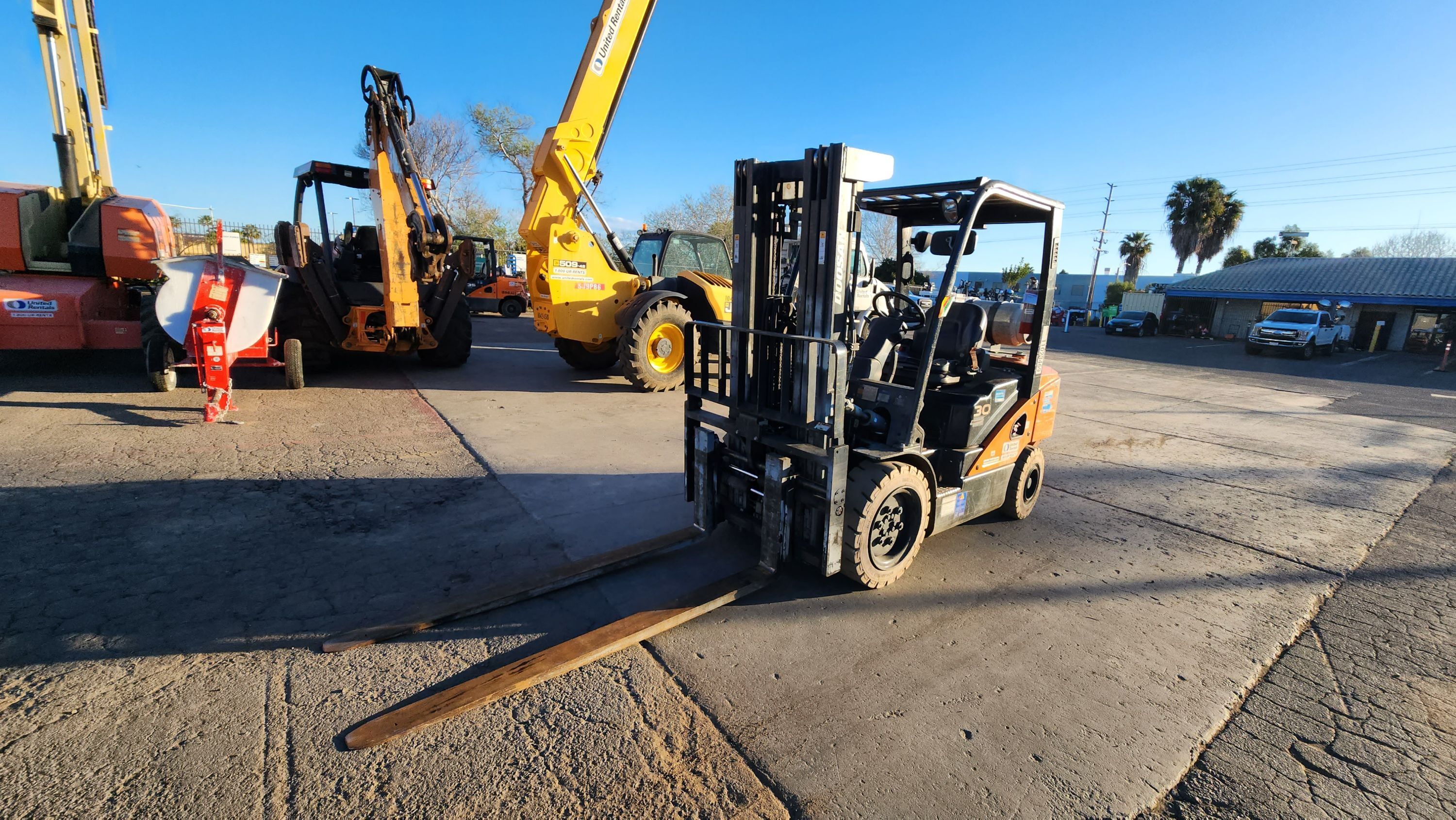 2019 DOOSAN G30P-7DF Warehouse Forklift in San Diego, CA