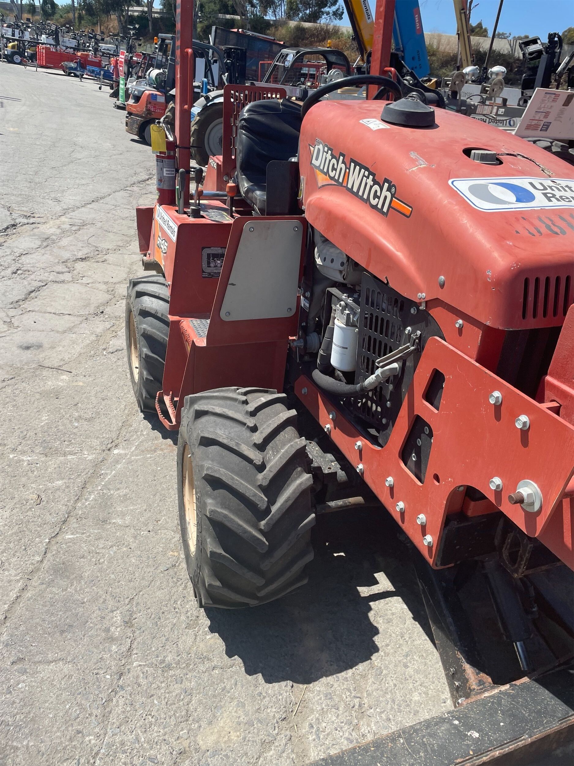2018 DITCH WITCH RT45 Trencher in San Diego, CA