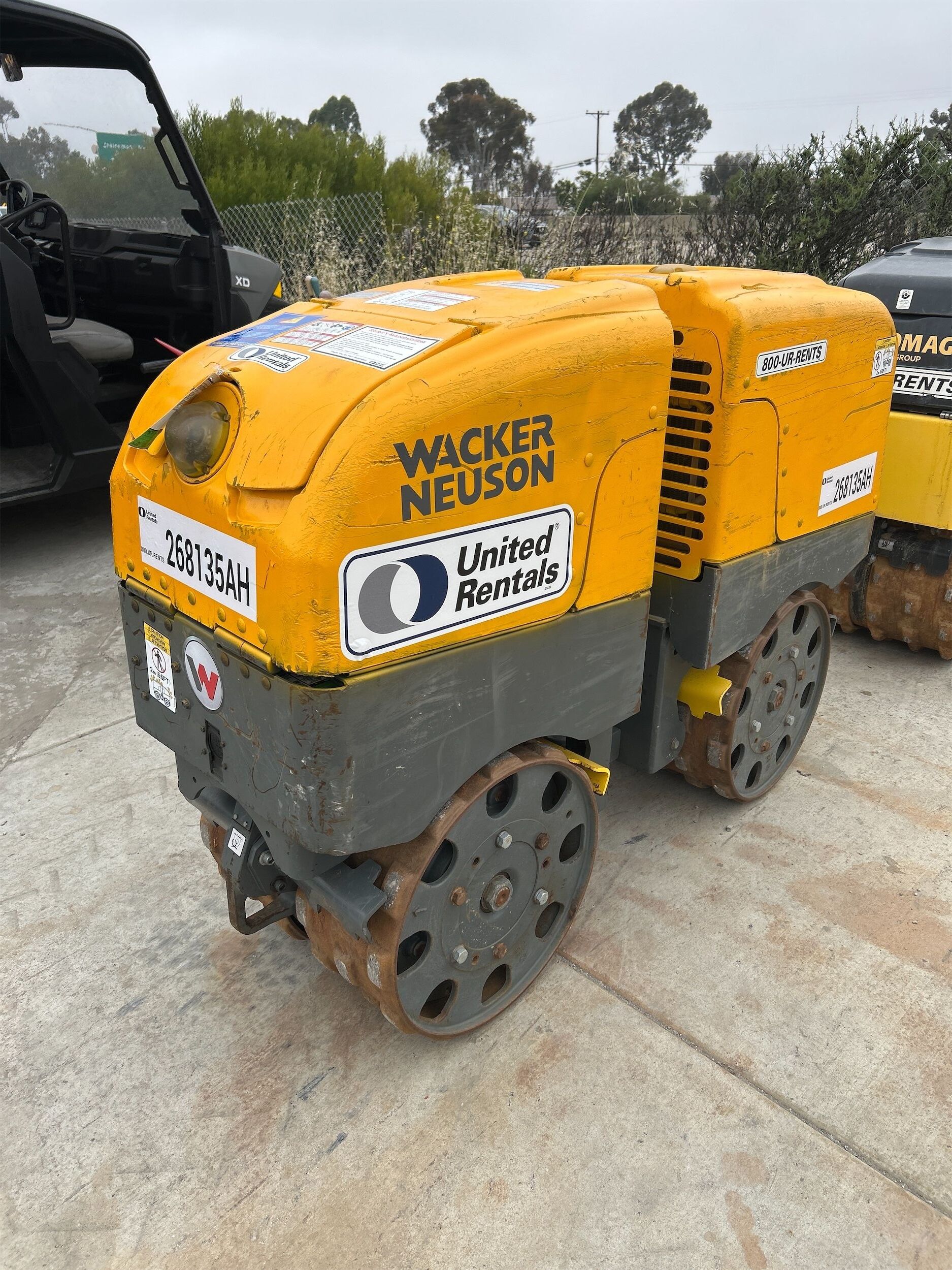 2021 WACKER NEUSON RTKX-SC3 Double Drum Roller in San Diego, CA