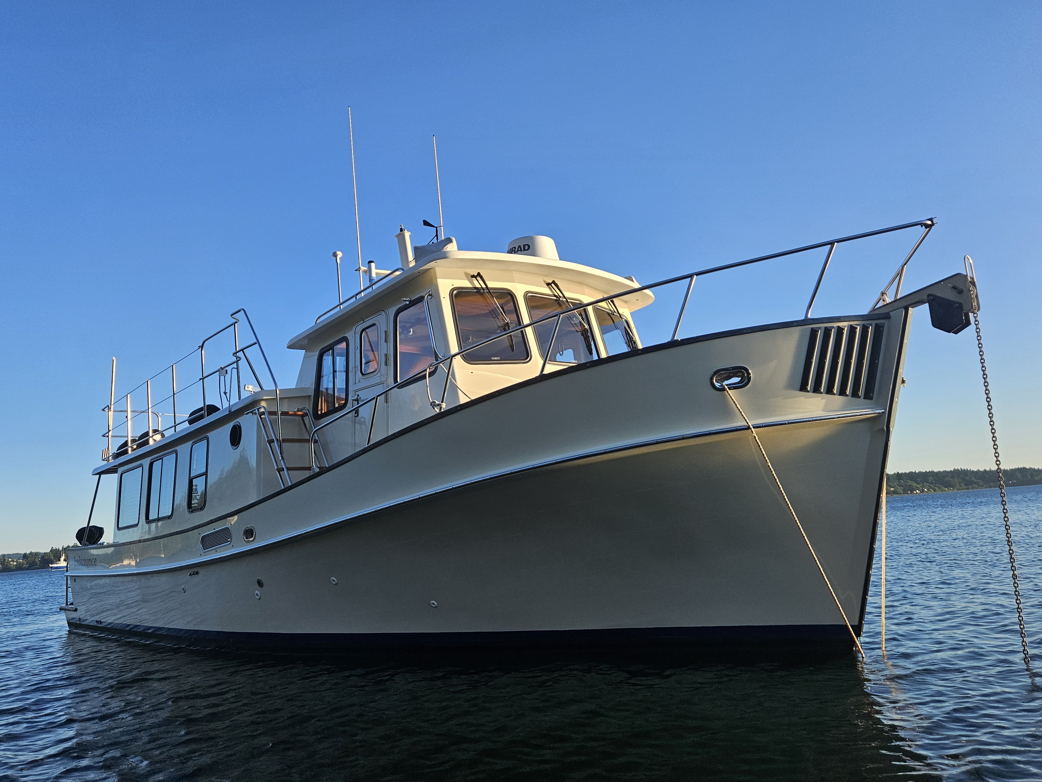2000 Pacific Trawler Pilothouse Trawler Boat boat